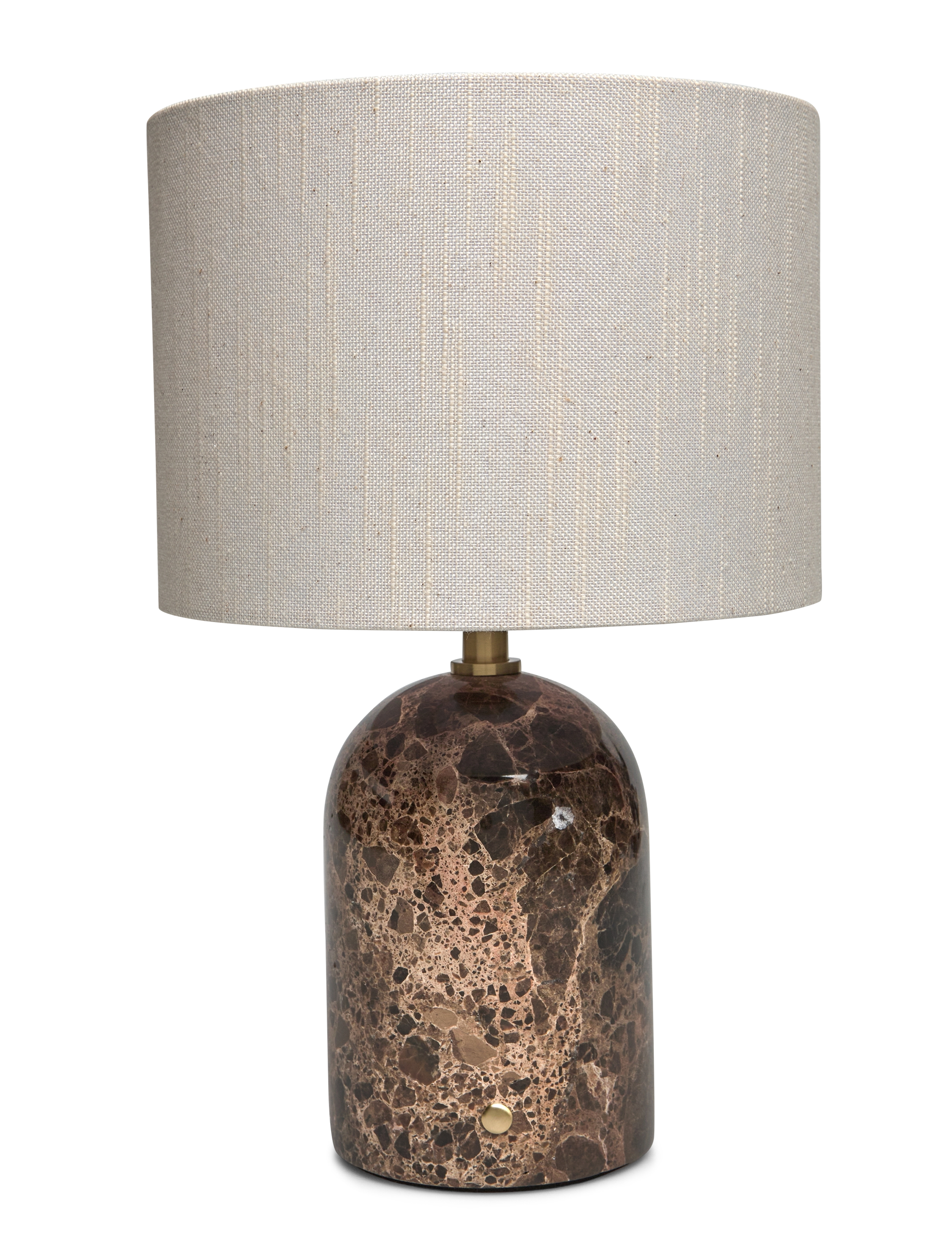 ENKEL LIVING Flair Mini Table Lamp, Bordlampe, Brun, Str: Ø 18 CM
