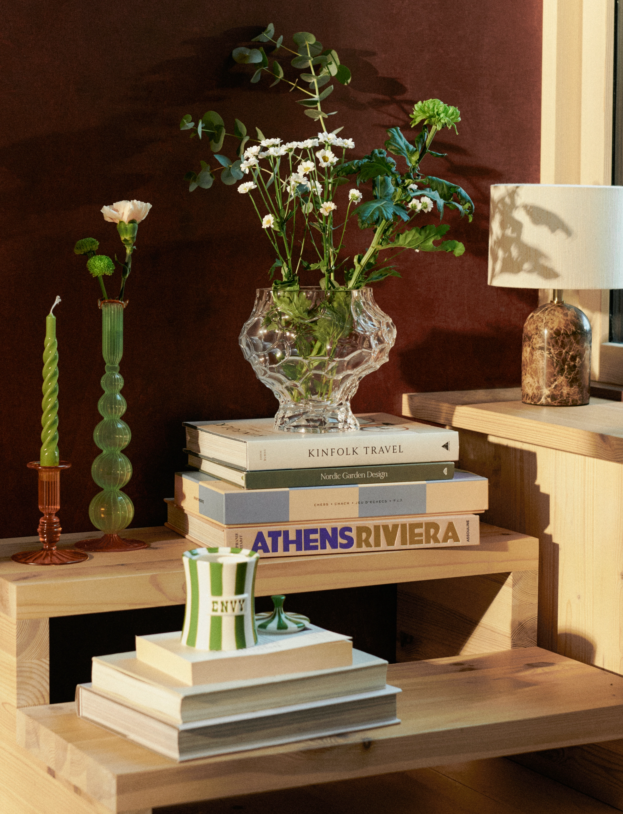 ENKEL LIVING - Flair Mini Table lamp - window lamps - brown, natural - 3