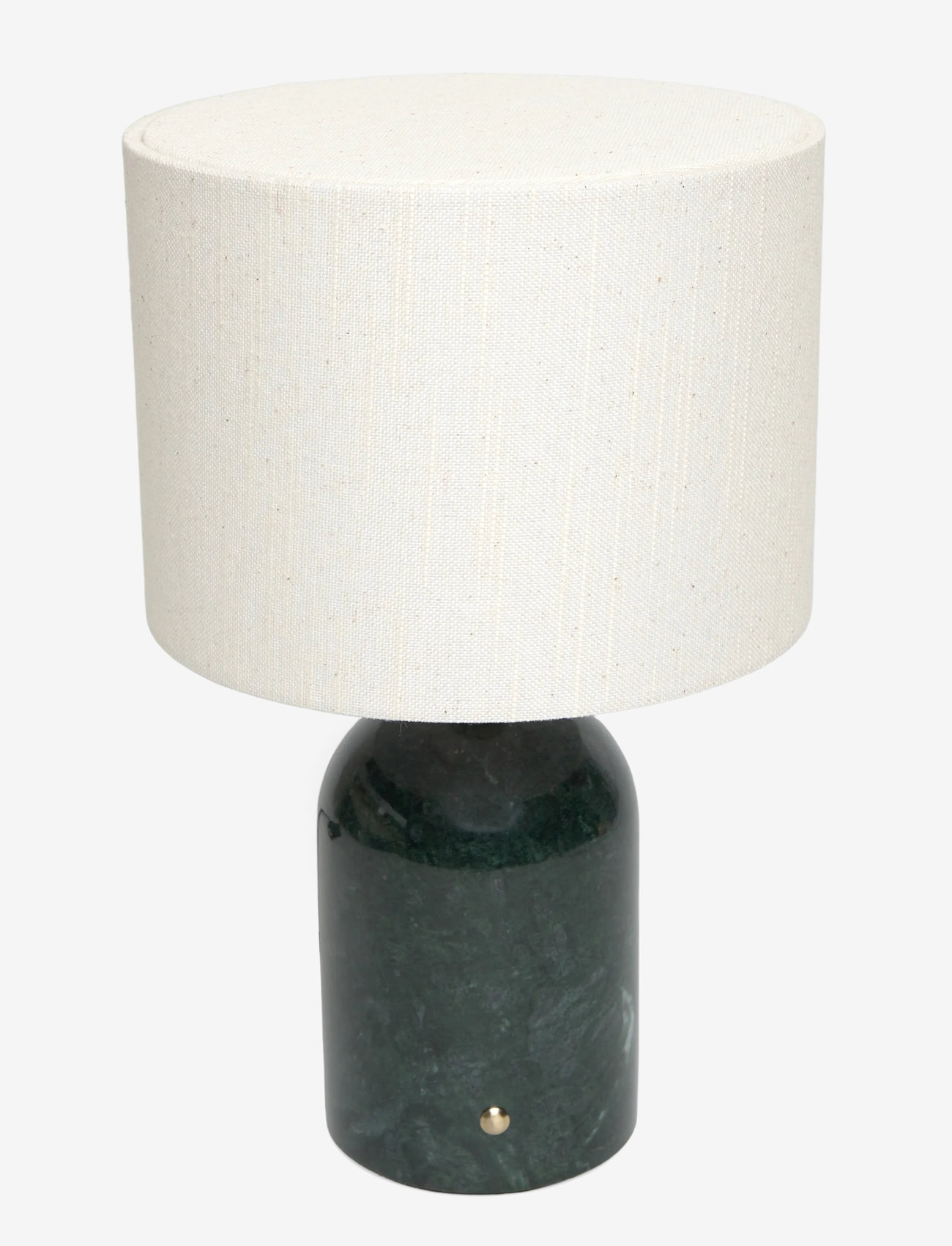 ENKEL LIVING - Flair Mini Table Lamp green marble base - nach preis einkaufen - green, natural - 1