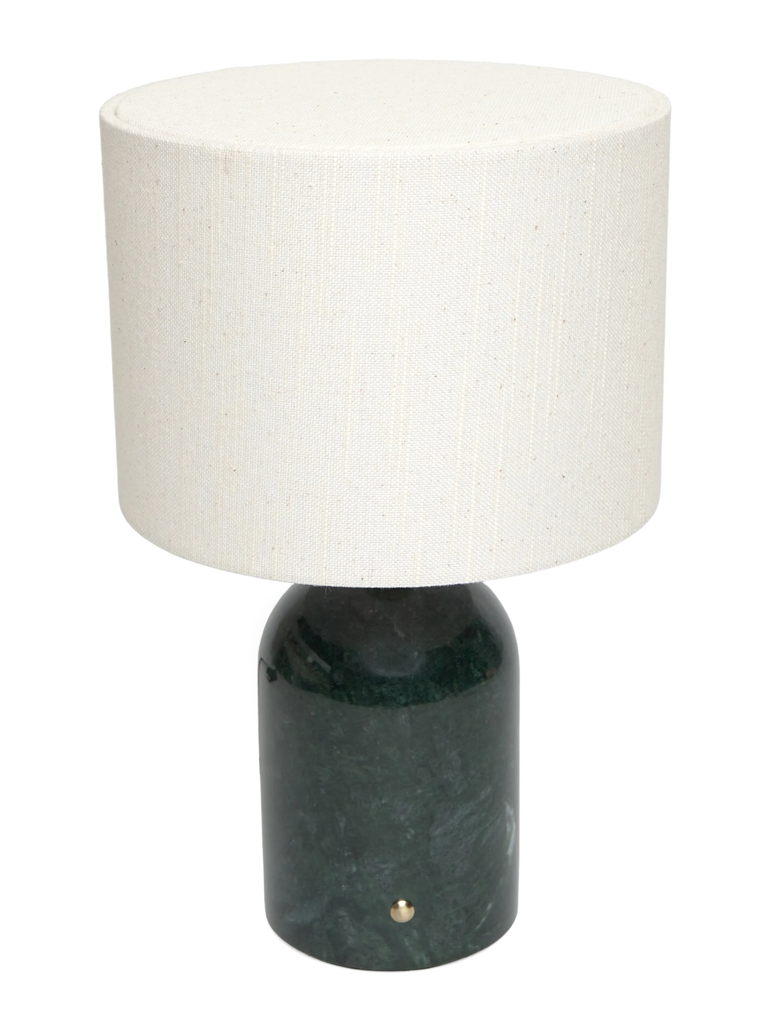ENKEL LIVING - Flair Mini Table Lamp green marble base - laualambid - green, natural - 1