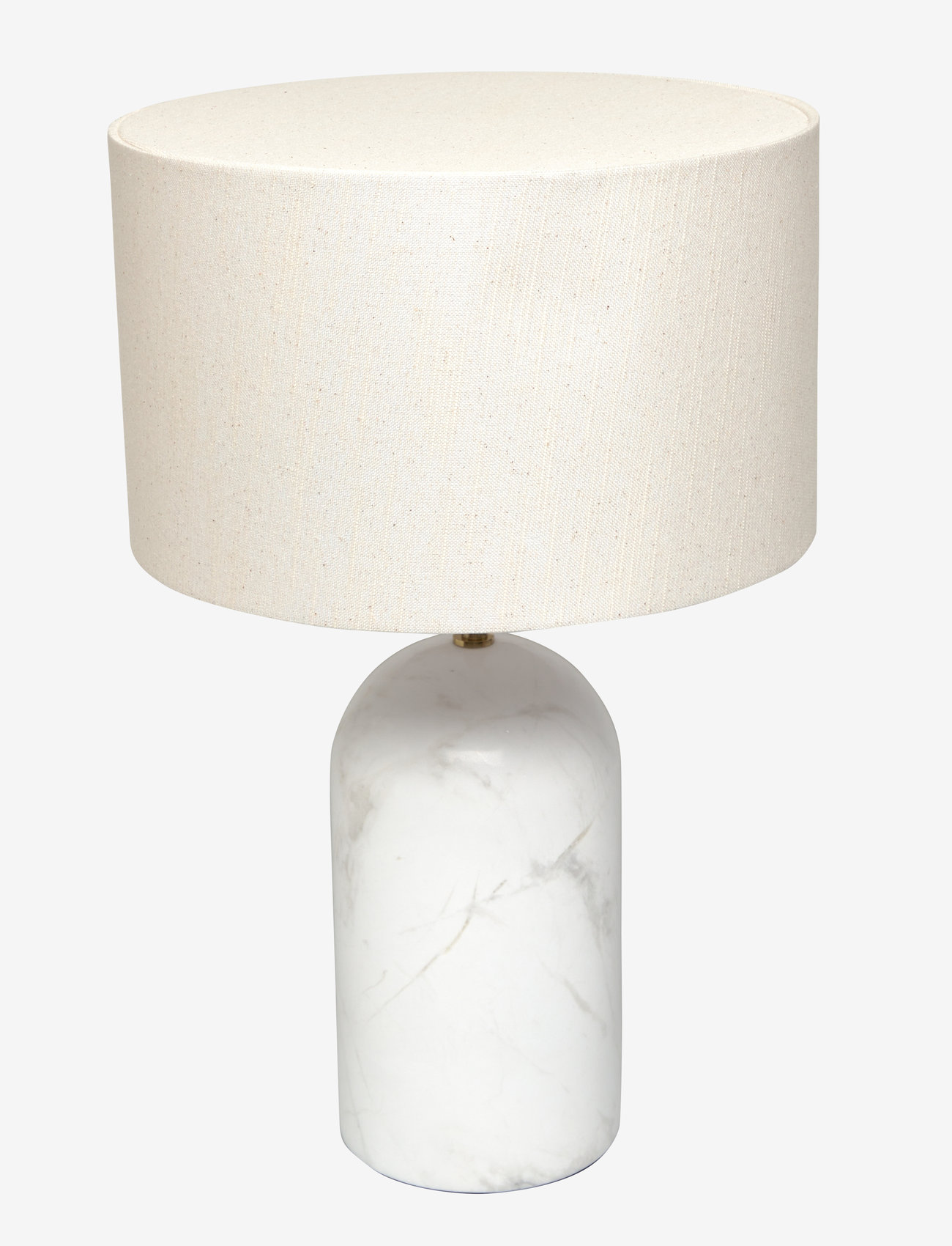 ENKEL LIVING - Flair Table lamp white Marble - bordslampor - white, natural - 1