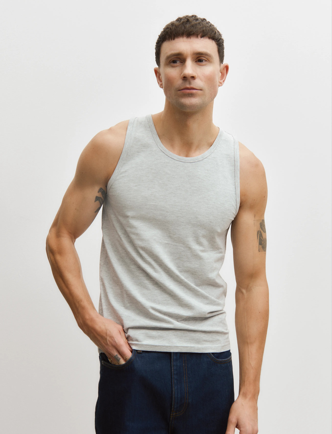 Enkel Studio Tank Top 2-Pack Eswilliam - - S 1