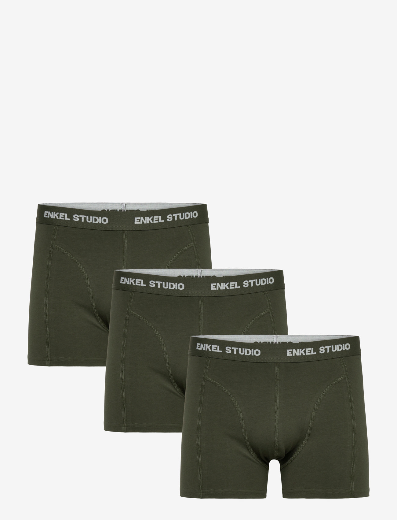 Enkel Studio - Boxer 3pack ESKARL - boxerkalsonger - army - 0