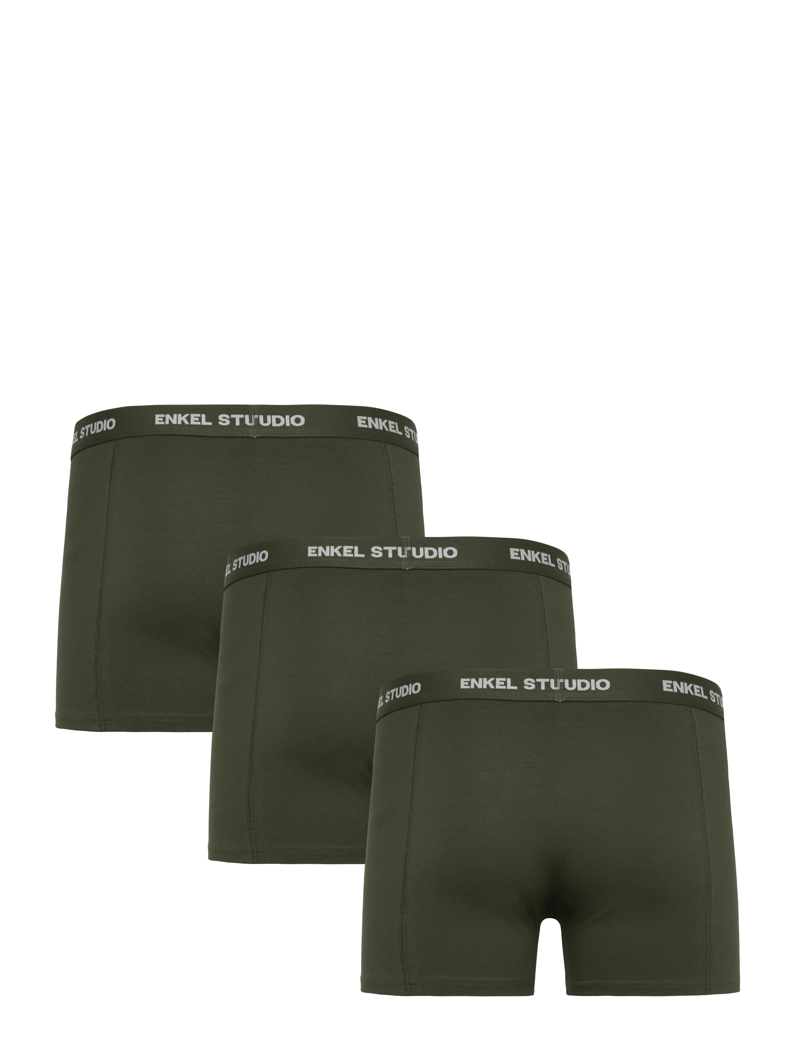 Enkel Studio - Boxer 3pack ESKARL - trunks - army - 1