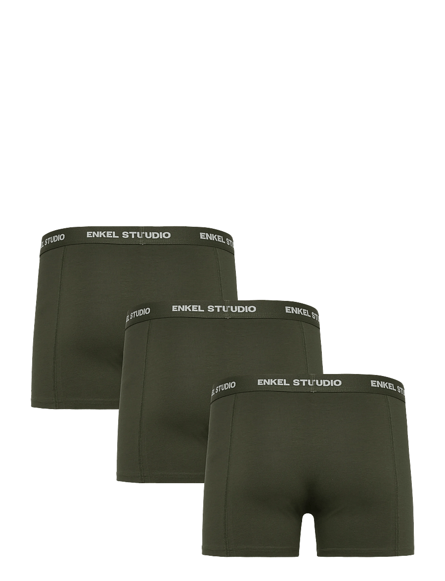 Enkel Studio - Boxer 3pack ESKARL - trunks - army - 1