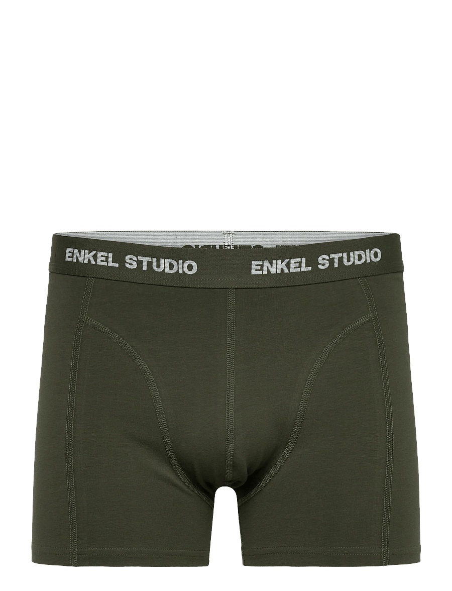 Enkel Studio - Boxer 3pack ESKARL - trunks - army - 2