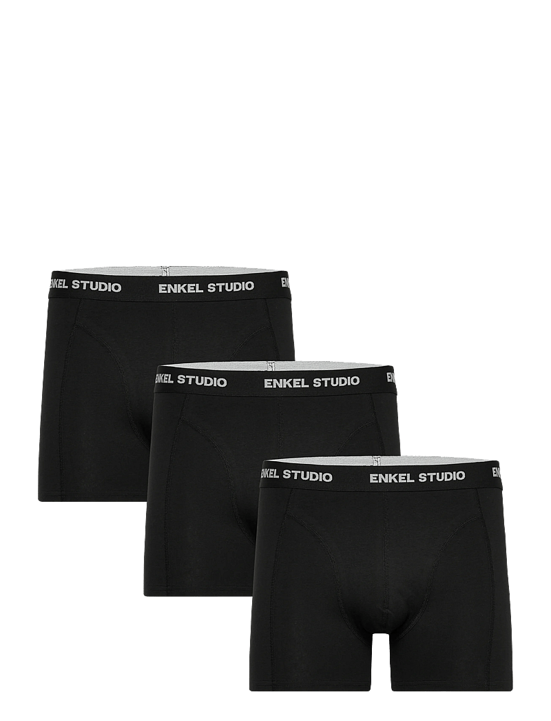 Enkel Studio - Boxer 3pack ESKARL - boxerkalsonger - black - 0