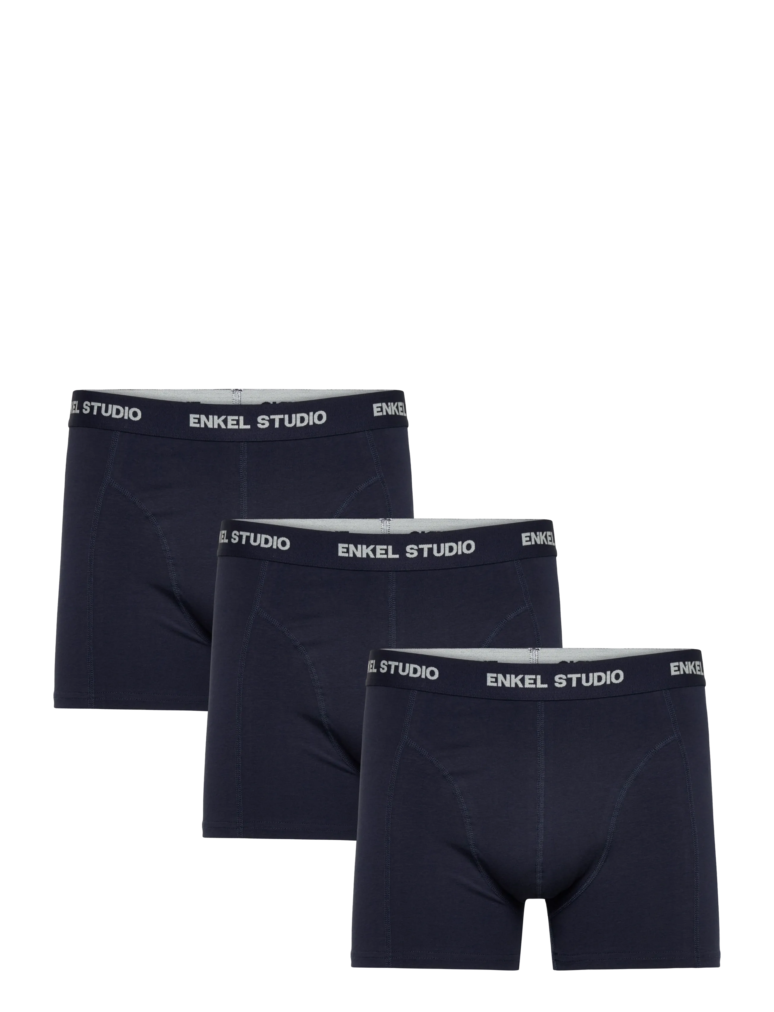 Enkel Studio Boxer 3Pack Eskarl, XXL, Underwear, Marineblau - Boxers, Männerswear