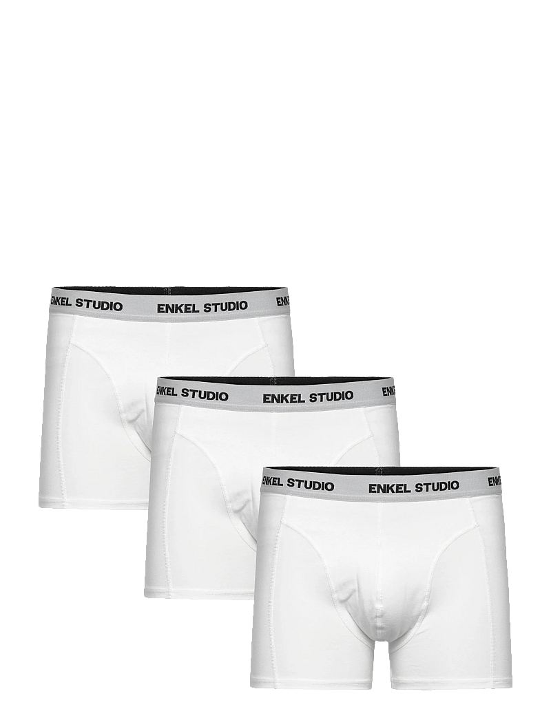 Enkel Studio - Boxer 3pack ESKARL - trunks - white - 0