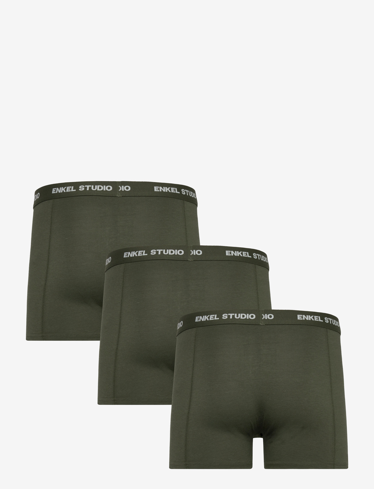 Enkel Studio - Boxer bambus 3pack ESKARLO - trunks - army - 1
