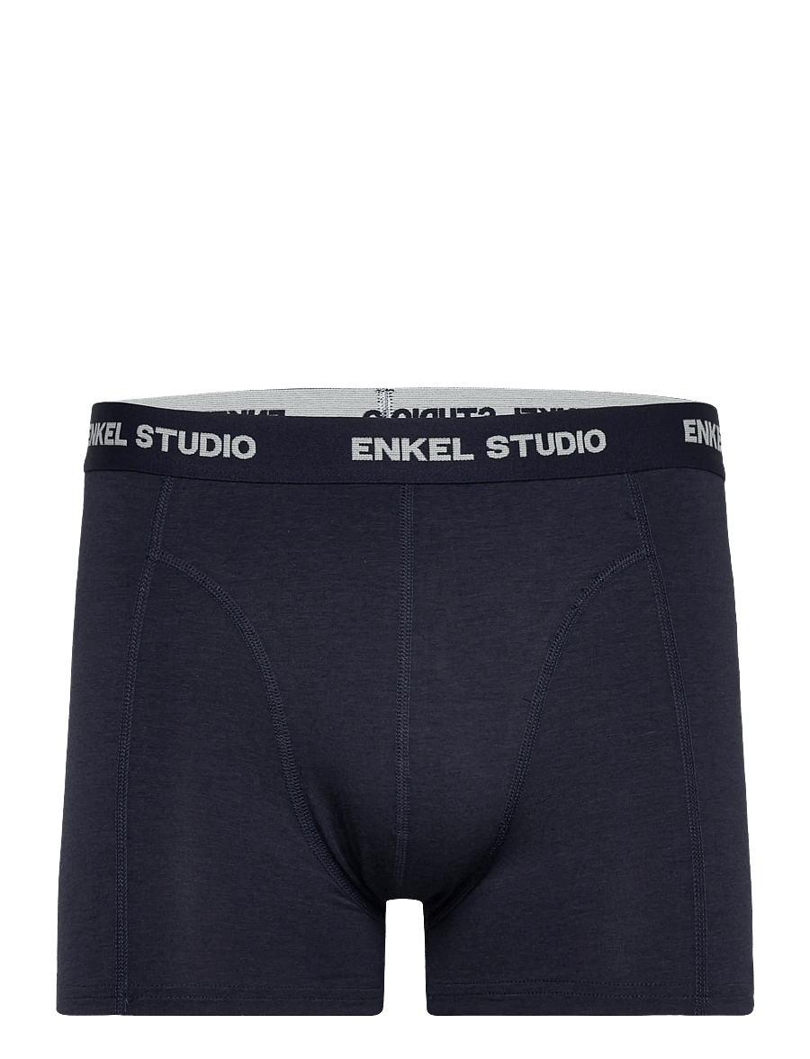 Enkel Studio - Boxer bambus 3pack ESKARLO - multipack underbukser - navy - 2