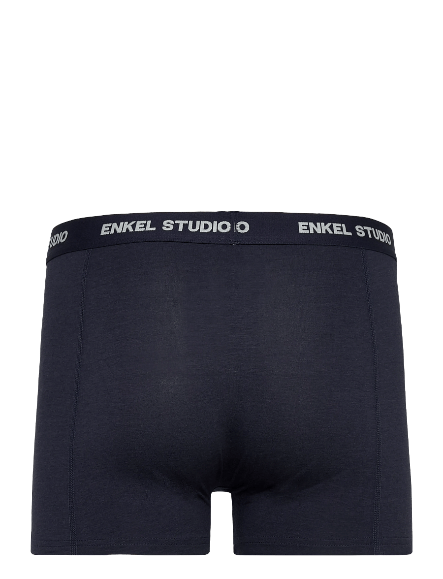 Enkel Studio - Boxer bambus 3pack ESKARLO - multipack underbukser - navy - 3