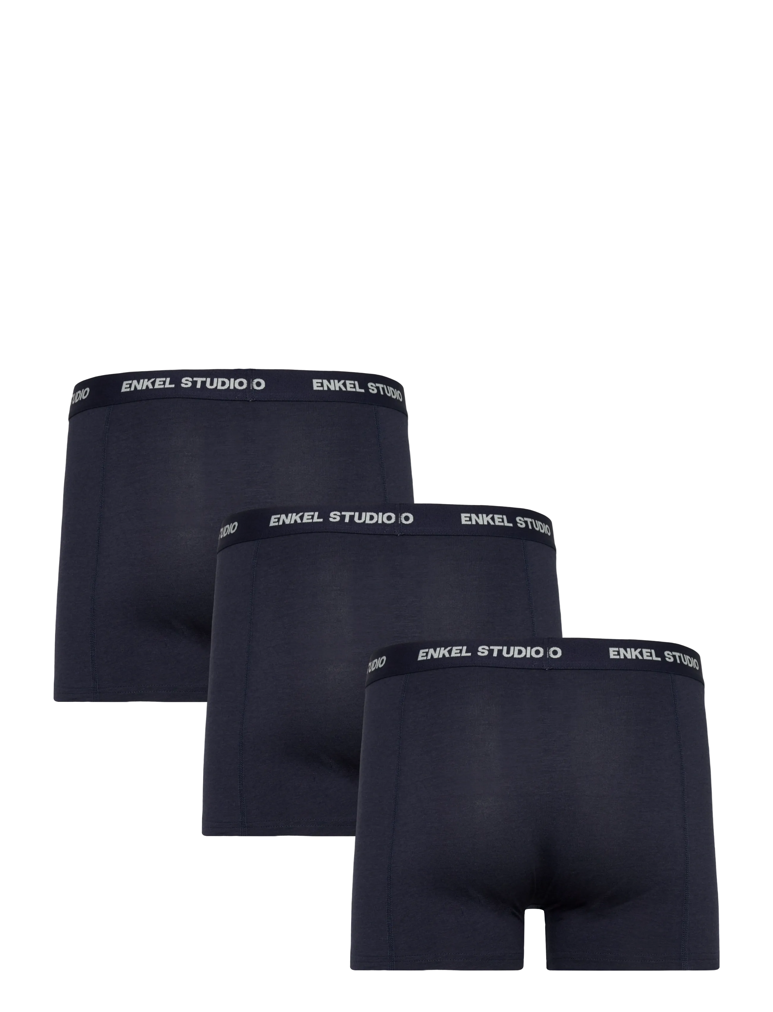 Enkel Studio - Boxer bambus 3pack ESKARLO - boxerkalsonger - navy - 1