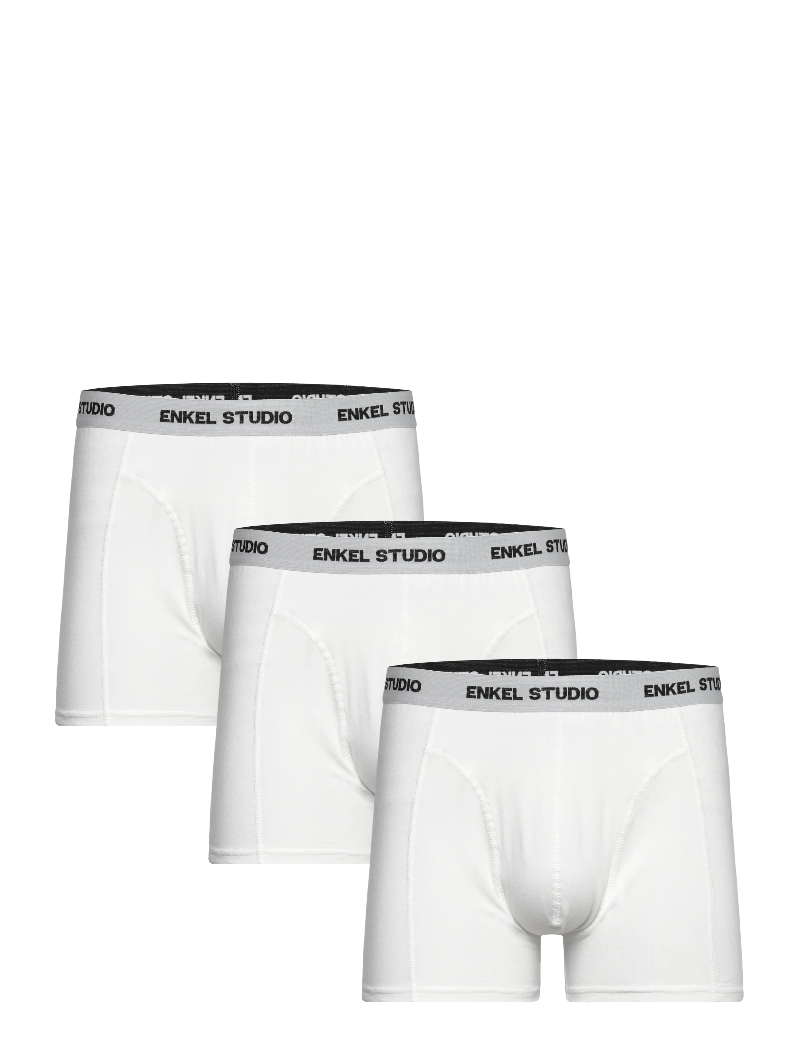Enkel Studio Boxer Bambus 3Pack Eskarlo, XXL, Underwear, Weiß - Boxers, Männerswear