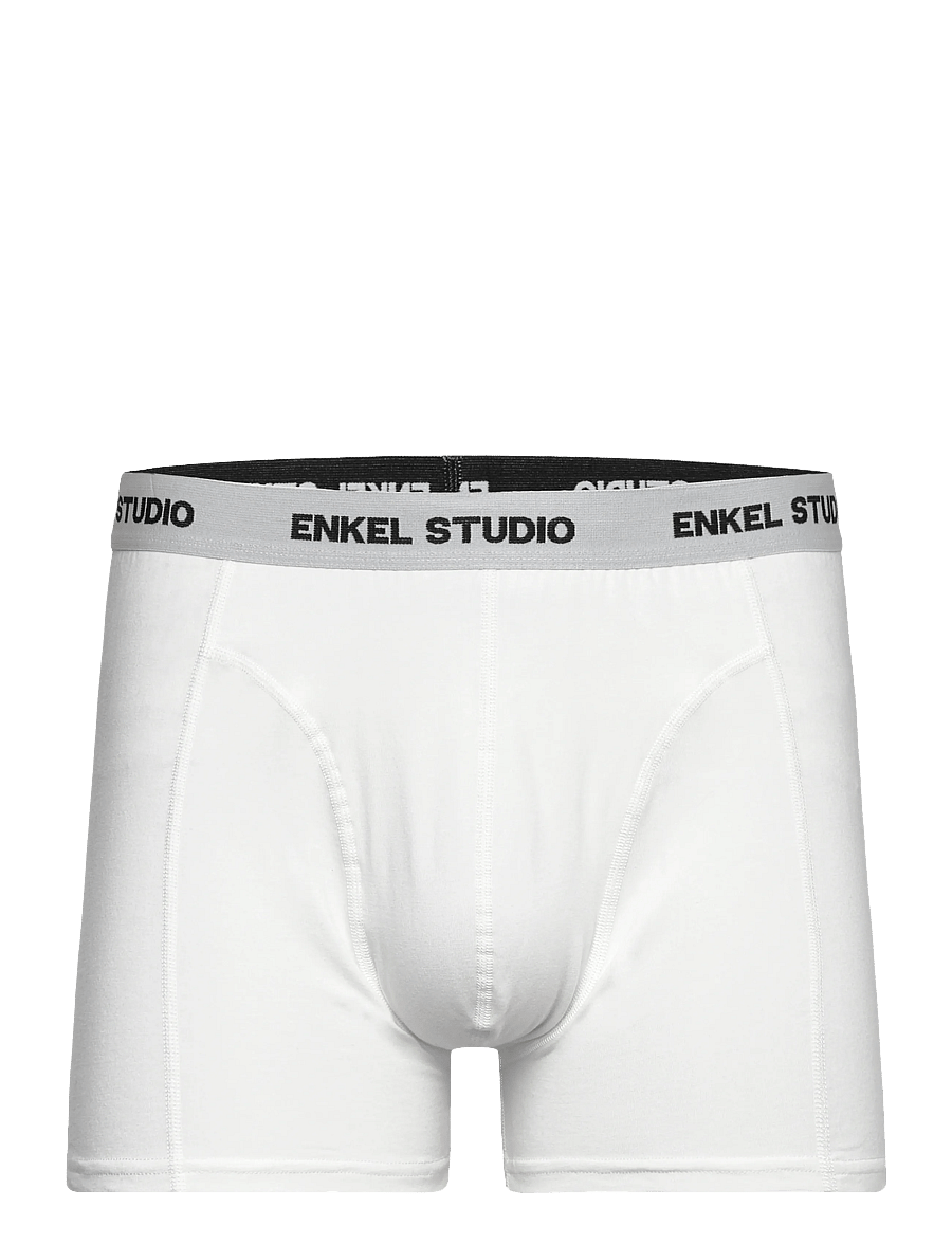 Enkel Studio - Boxer bambus 3pack ESKARLO - alushousut monipakkauksessa - white - 2