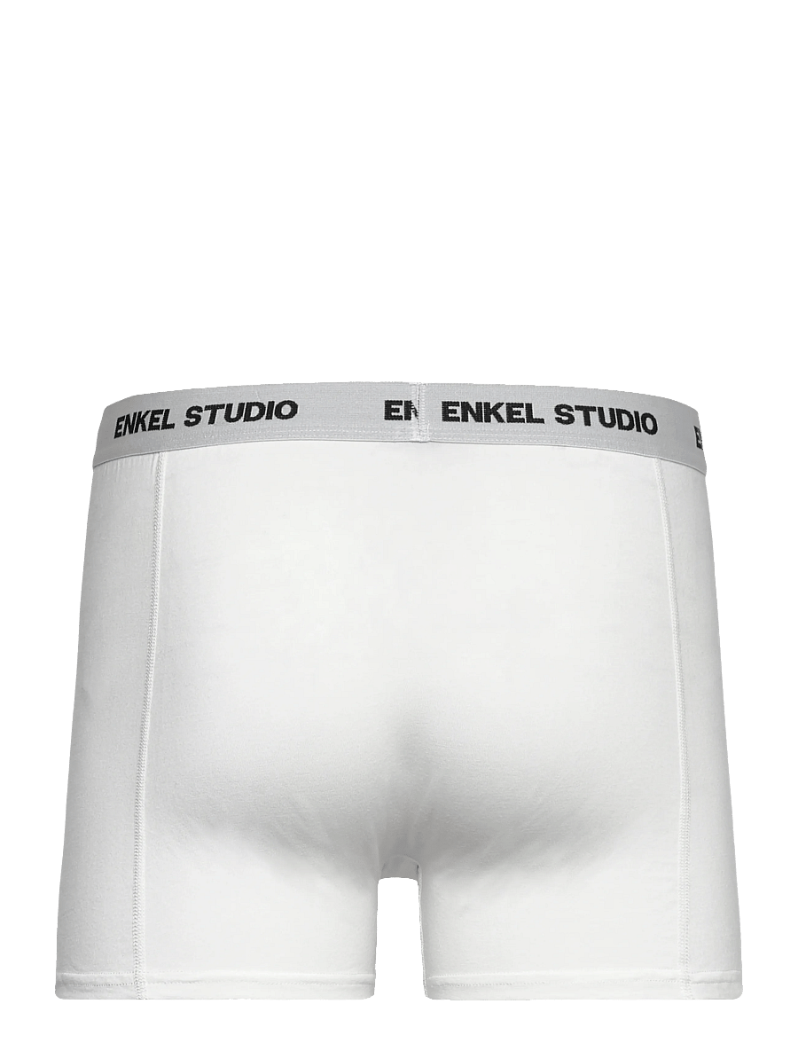 Enkel Studio - Boxer bambus 3pack ESKARLO - alushousut monipakkauksessa - white - 3