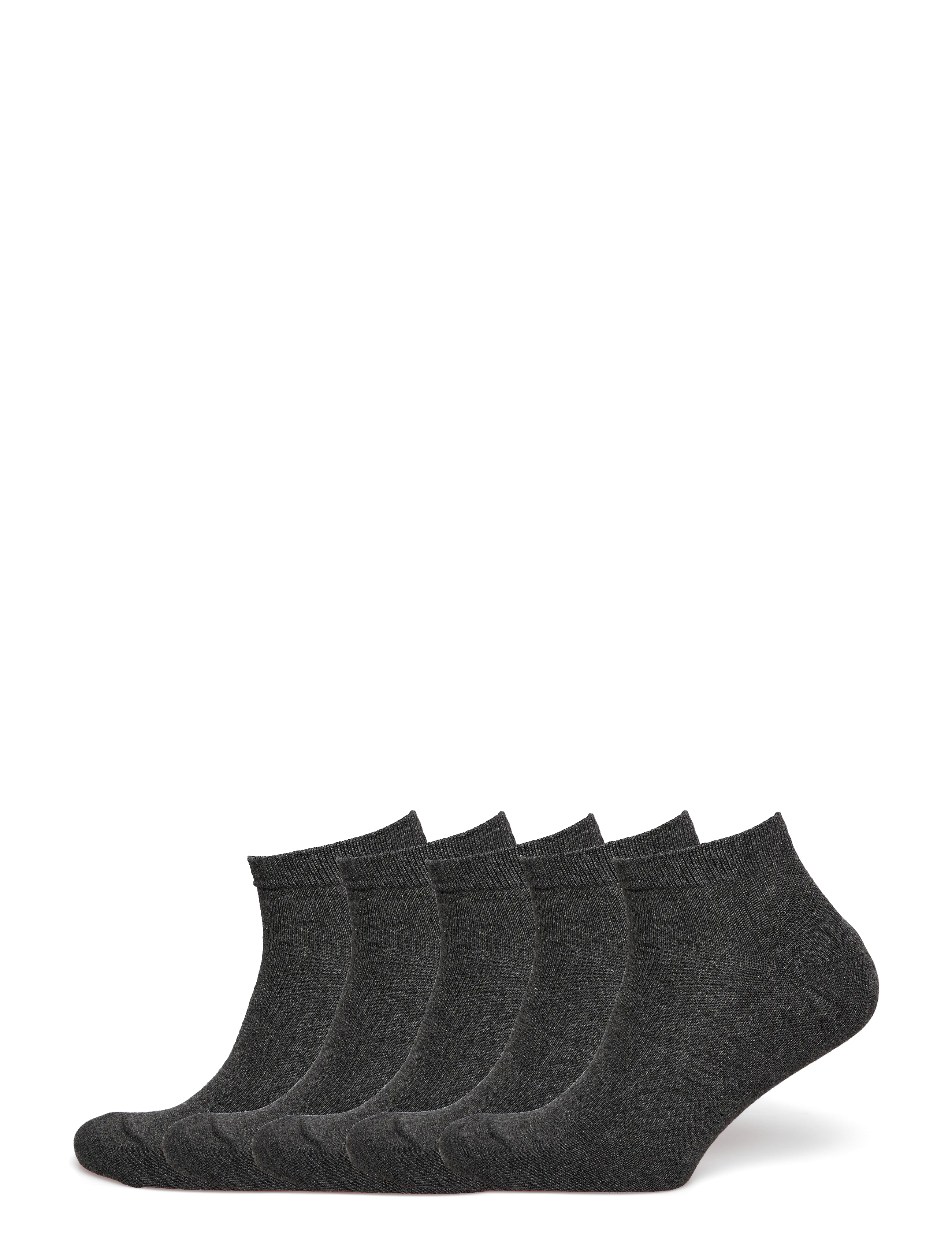 Enkel Studio 5Pack Ankle Socks Esaxel, 40-47, Grey, Sokker > Ankelstrømper, Herre