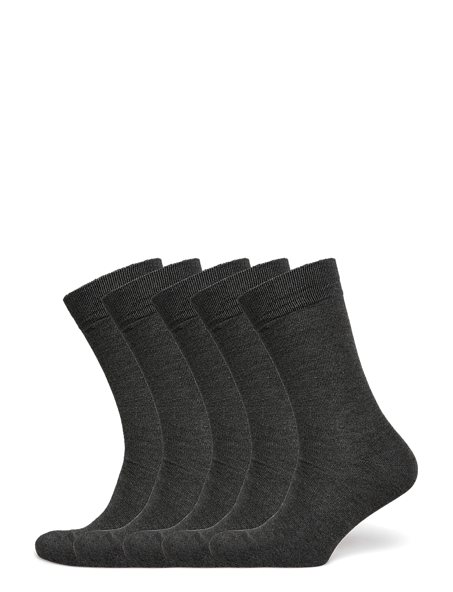 Enkel Studio - Business socks 5-pack ESHUGO - vanliga strumpor - grey - 0
