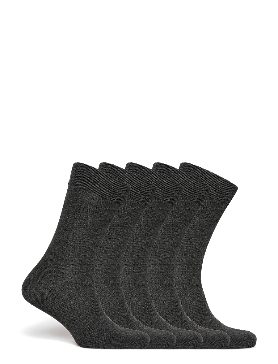 Enkel Studio - Business socks 5-pack ESHUGO - vanliga strumpor - grey - 1