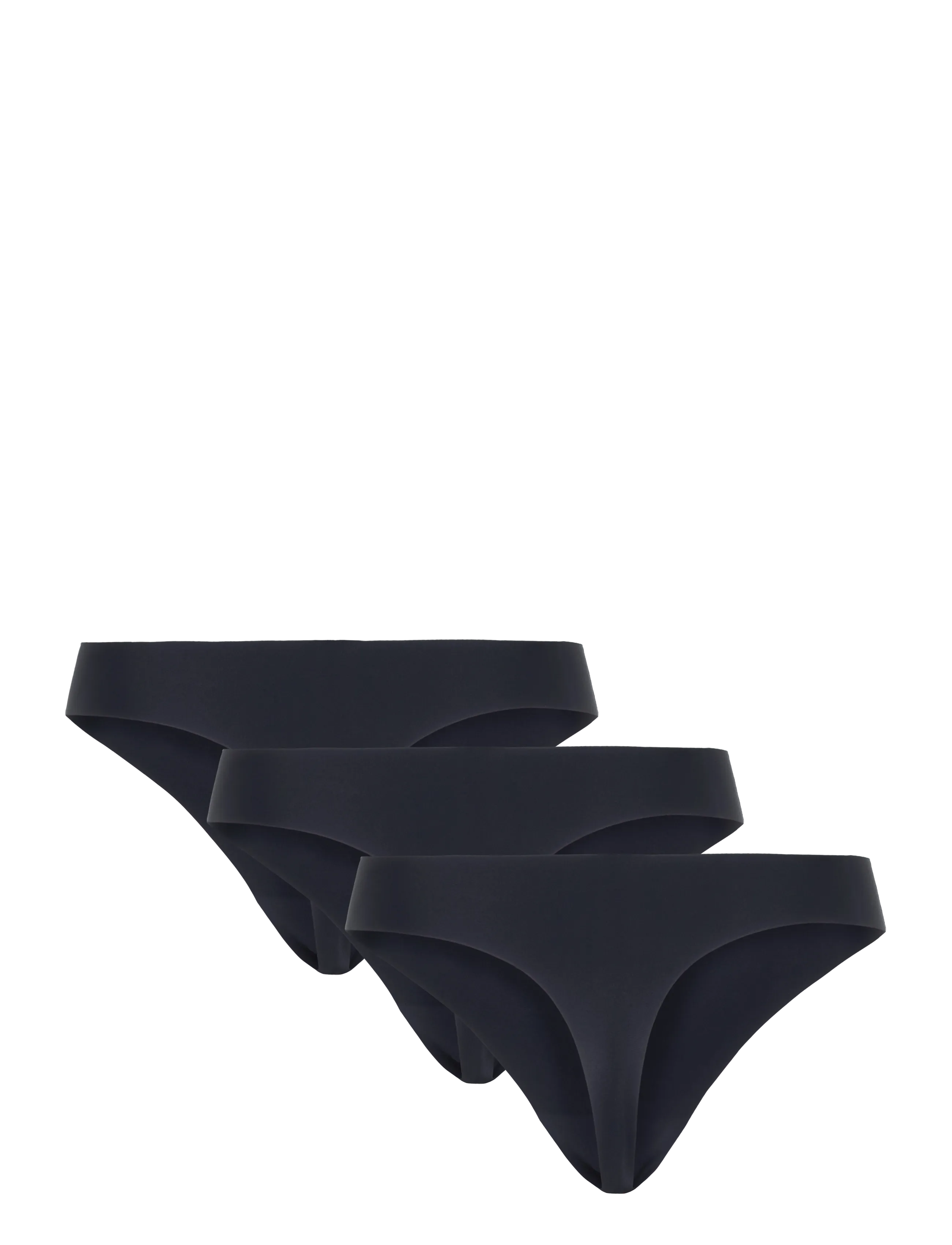 Enkel Studio - Underwear String 3pack ESVERA - stringtrusser - black - 1