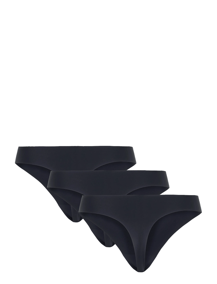 Enkel Studio - Underwear String 3pack ESVERA - stringtrusser - black - 1