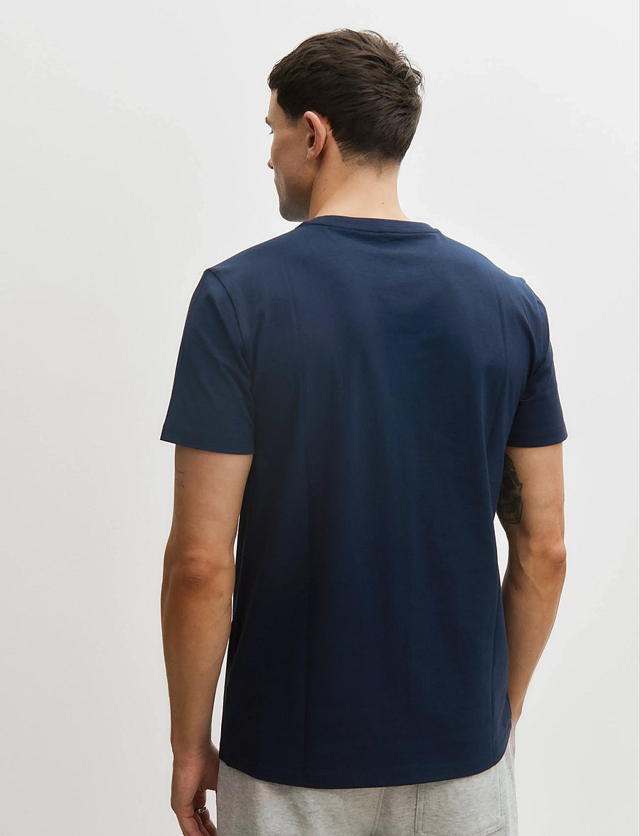 Enkel Studio - O-neck tee 2-pack ESOSCAR - multipack t-shirts - navy - 2
