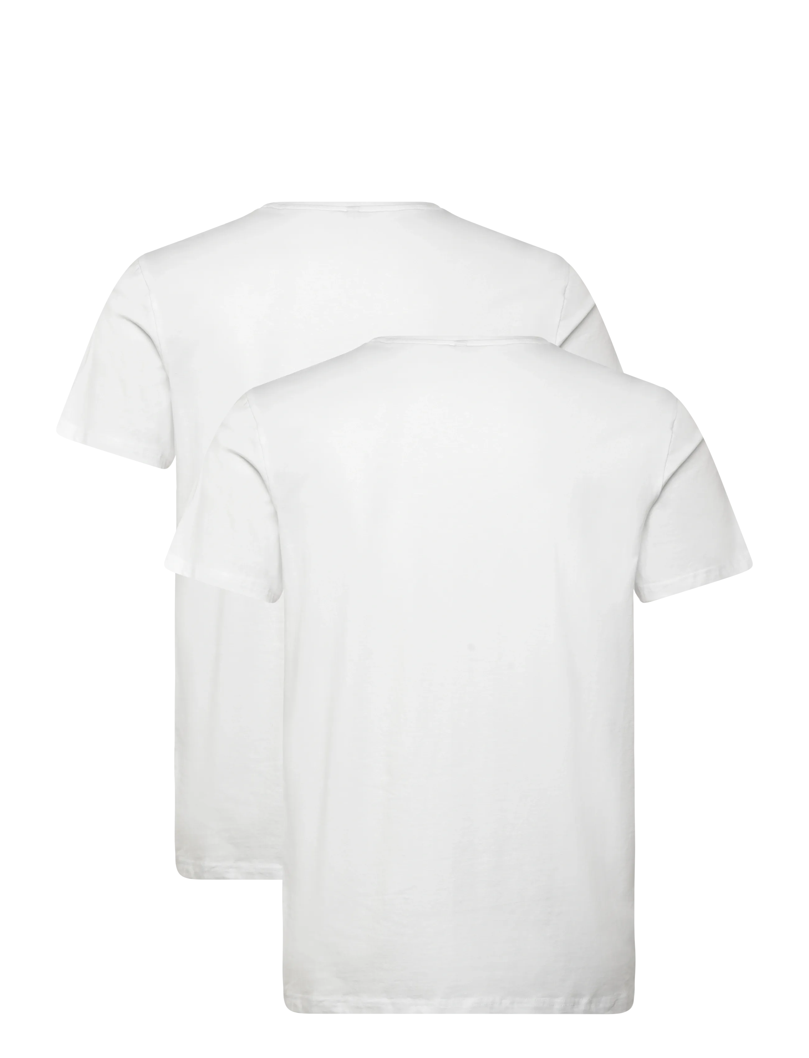 Enkel Studio - O-neck tee 2-pack ESOSCAR - kortærmede t-shirts - white - 4