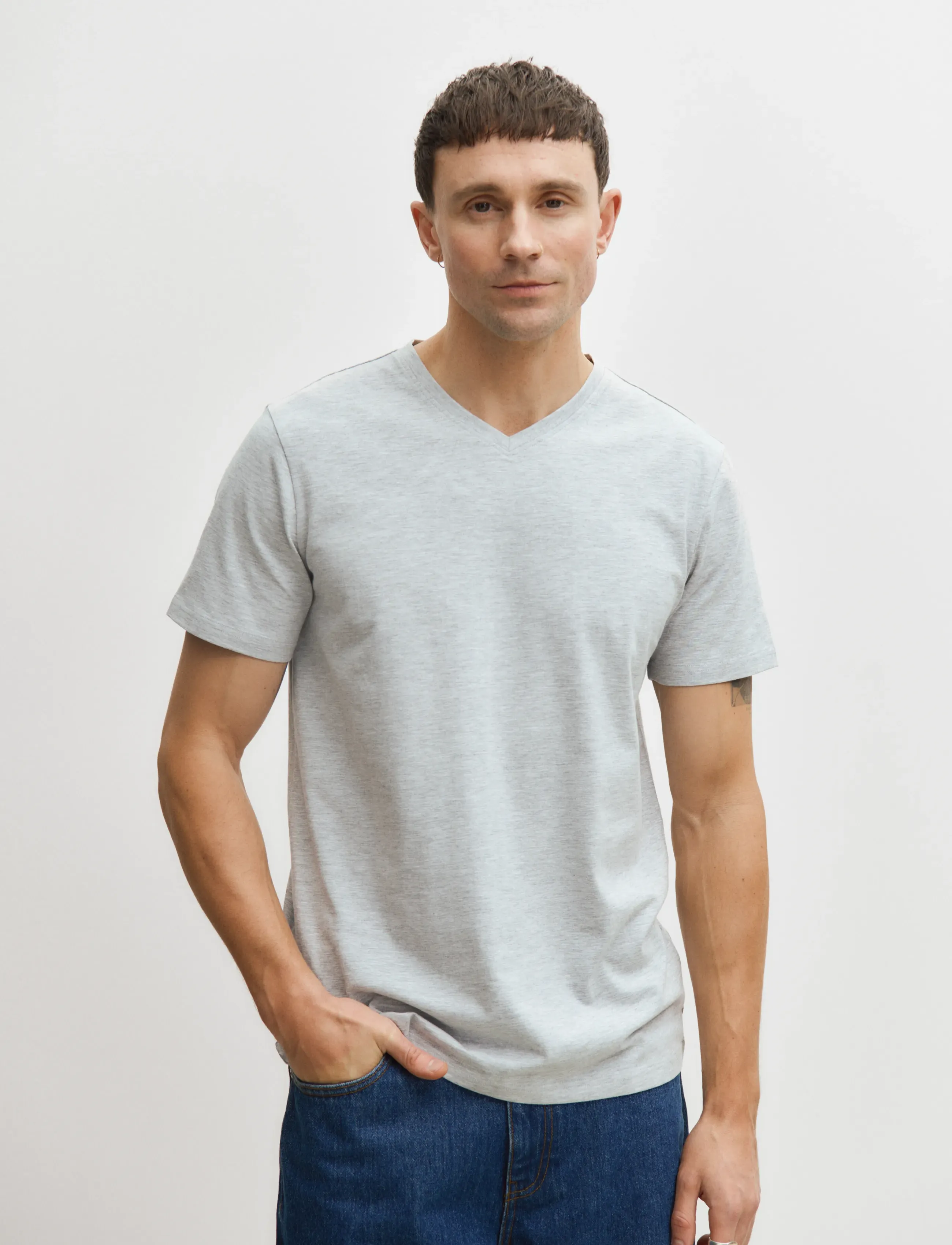 Enkel Studio V-neck tee 2-pack ESNOHR -  - undefined / undefined