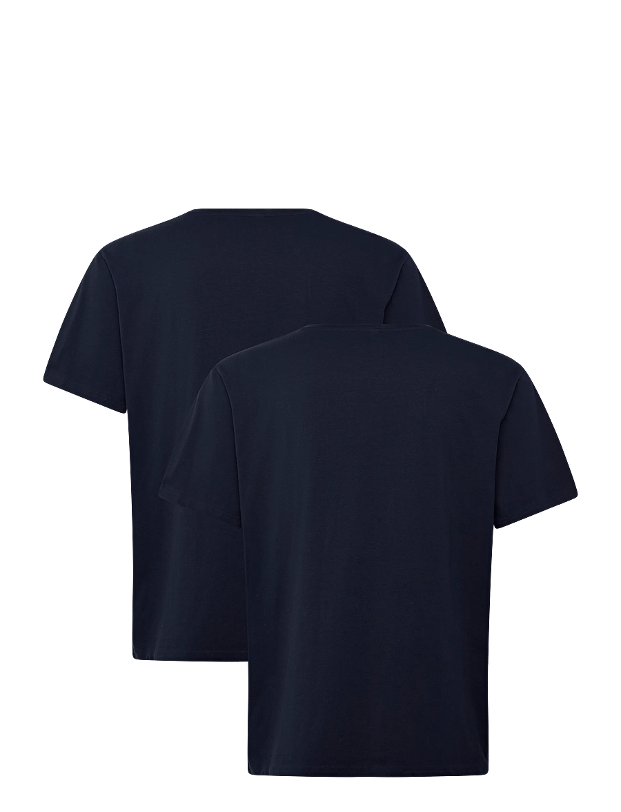 Enkel Studio - V-neck tee 2-pack ESNOHR - multipack t-shirts - navy - 1