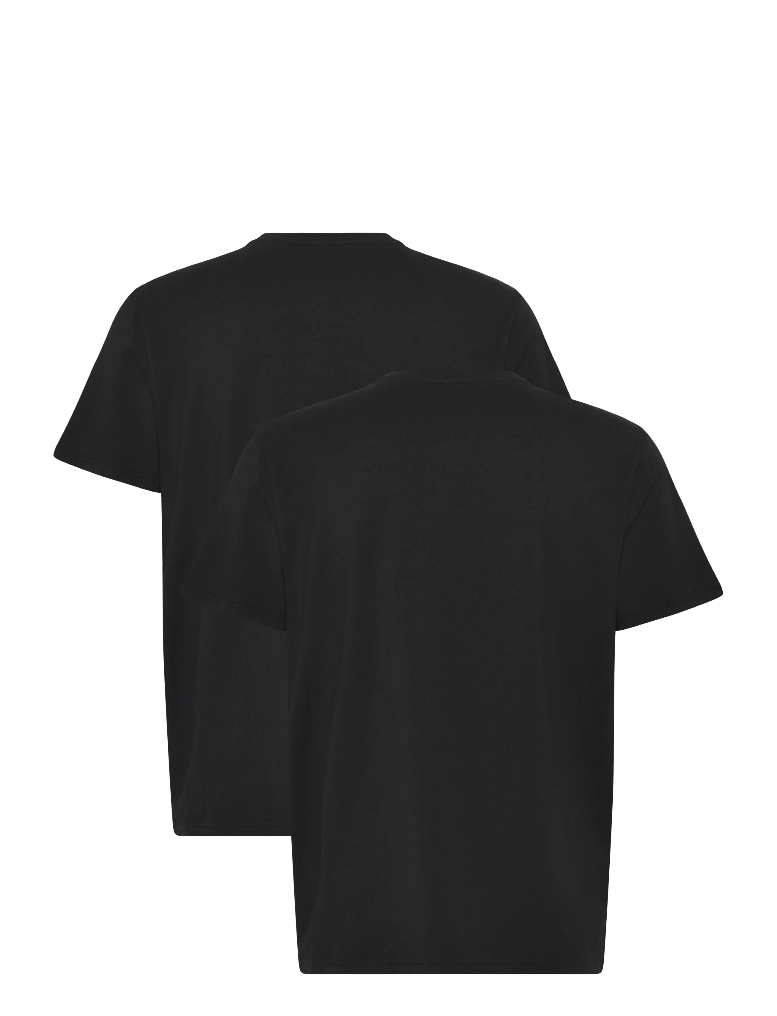 Enkel Studio - V-neck tee 2-pack ESNOHR - kortärmade t-shirts - svart - 4