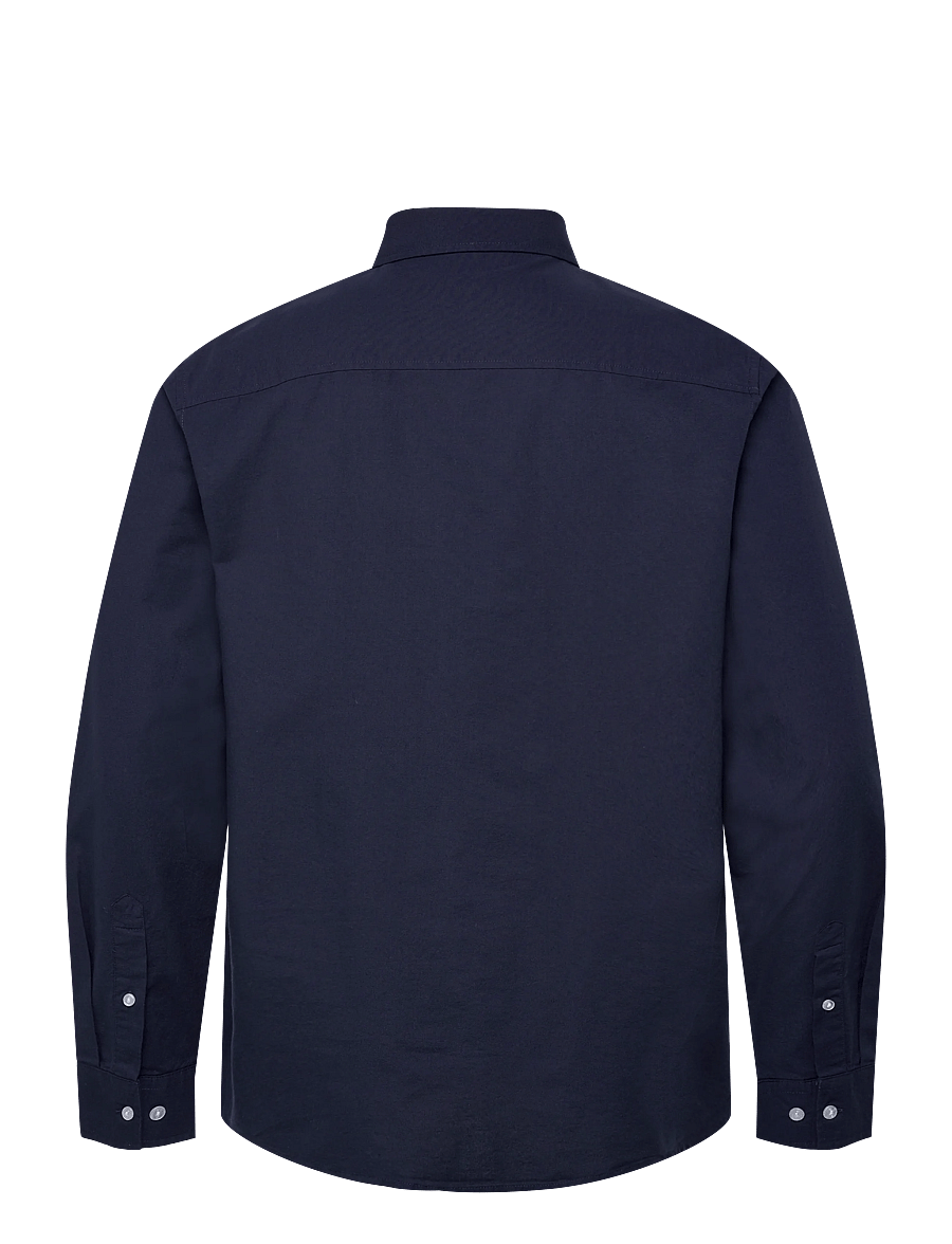 Enkel Studio - Oxford LS shirt ESALFRED - oxford skjorter - navy - 2