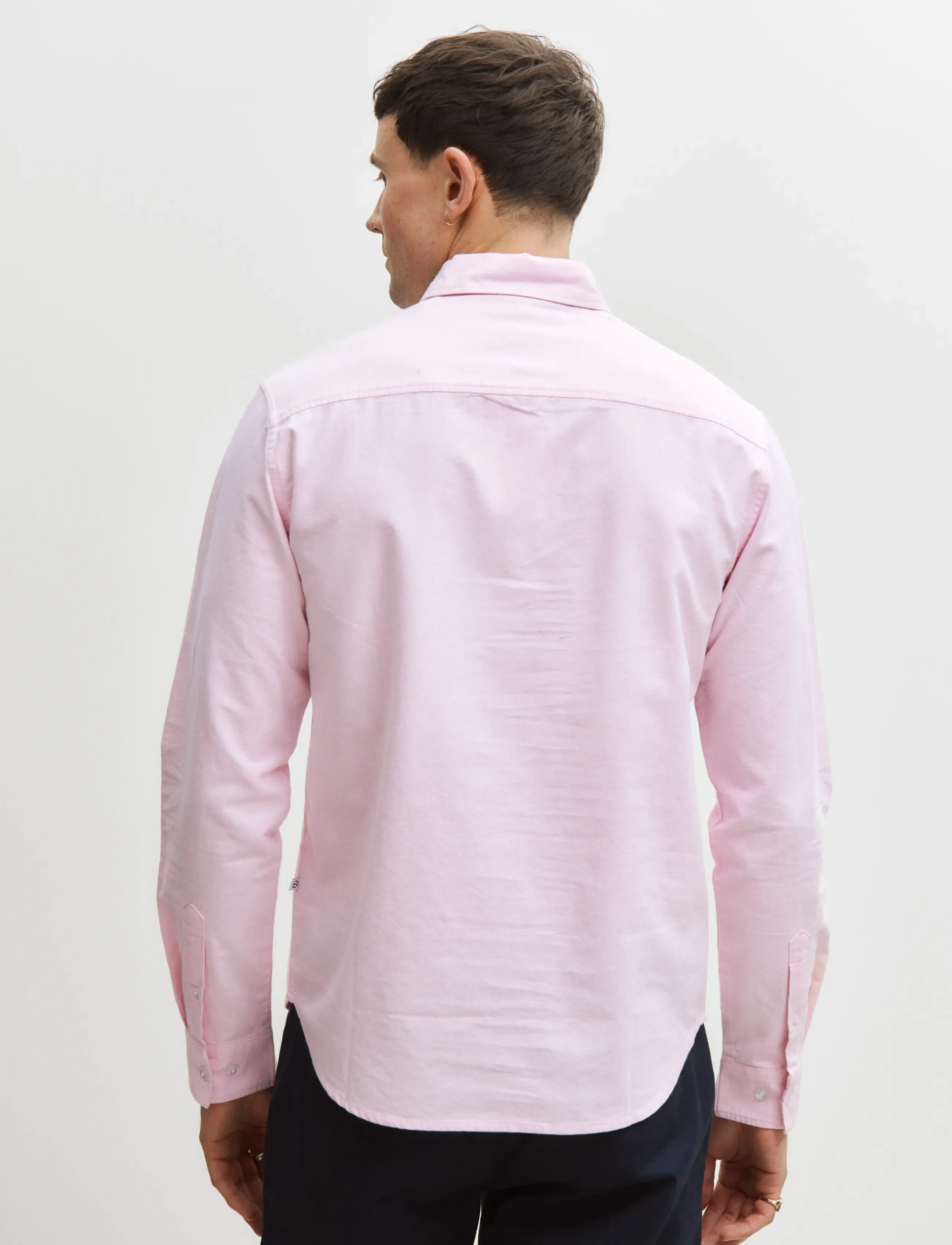 Enkel Studio - Oxford LS shirt ESALFRED - oxford-skjorter - pink - 3