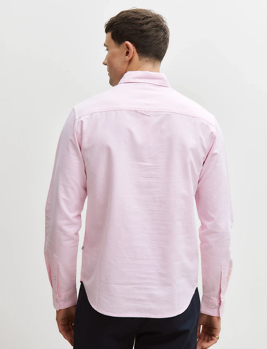 Enkel Studio - Oxford LS shirt ESALFRED - oxford-skjorter - pink - 3