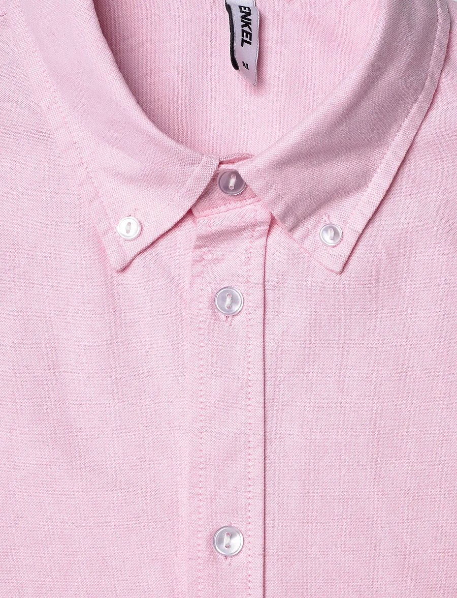 Enkel Studio - Oxford LS shirt ESALFRED - oxford-skjorter - pink - 5