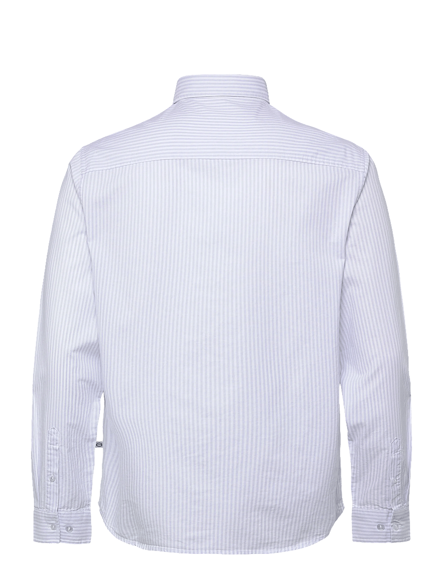 Enkel Studio - Oxford LS shirt ESALFRED - oxford skjorter - striped - 1