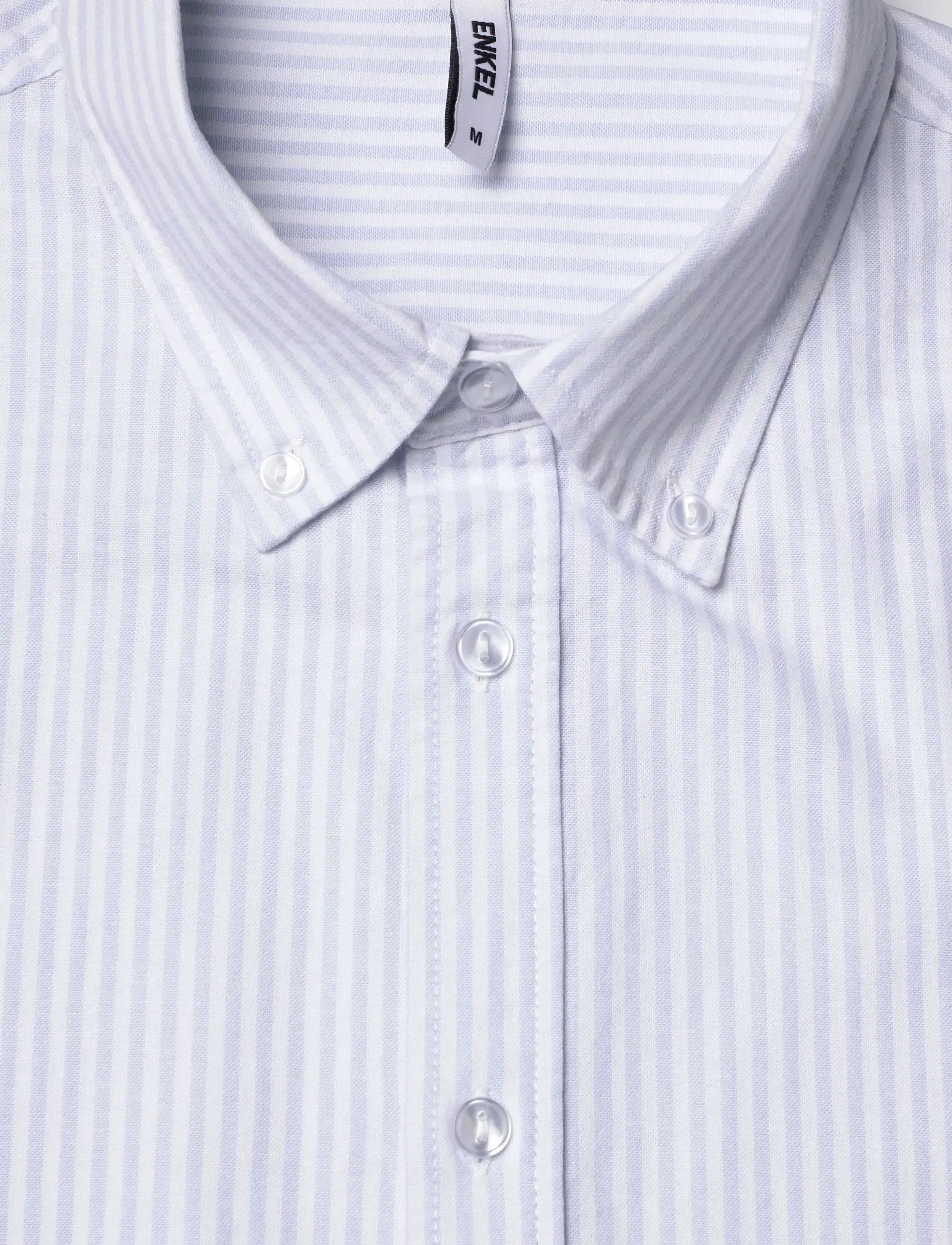 Enkel Studio - Oxford LS shirt ESALFRED - oxford skjorter - striped - 2