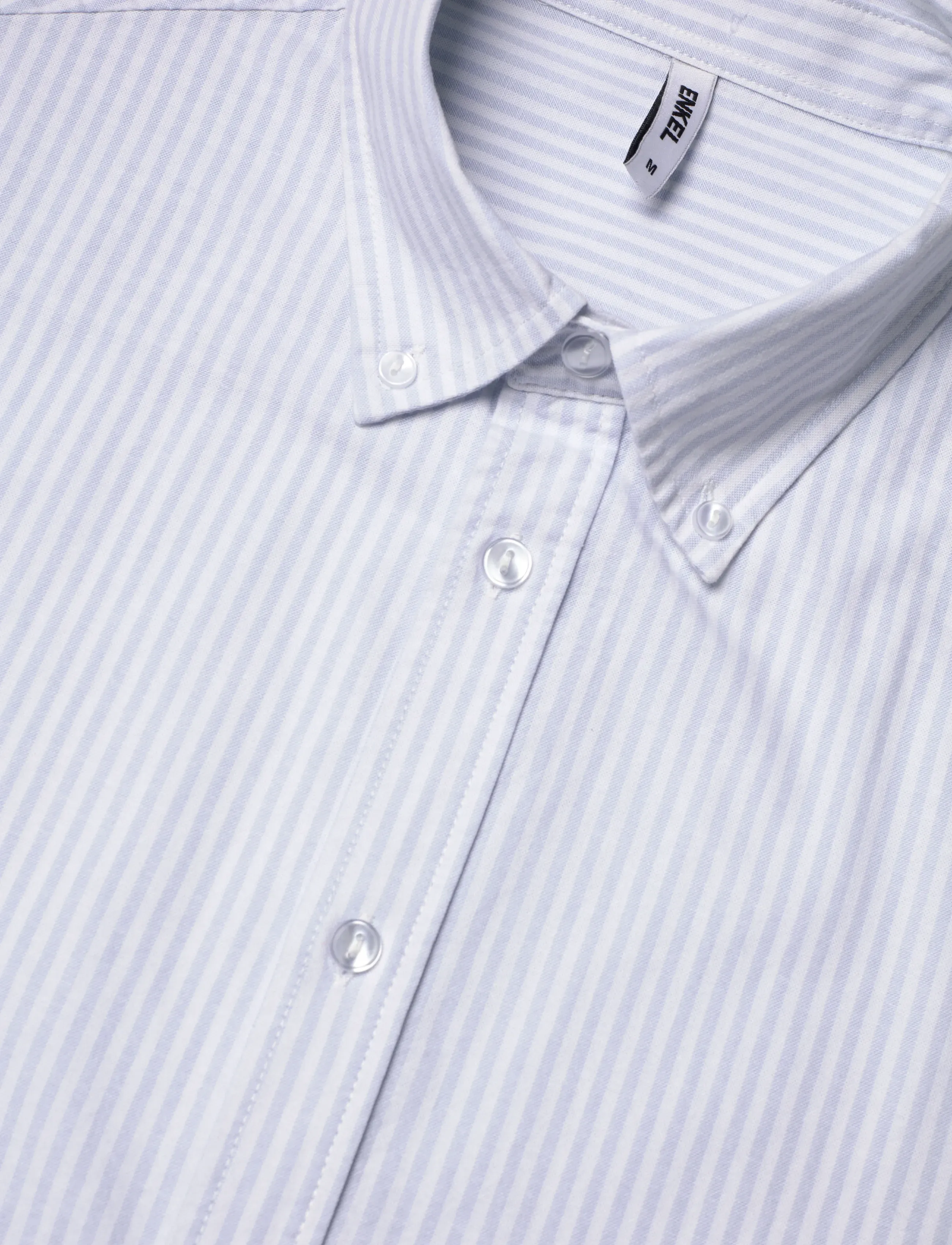 Enkel Studio - Oxford LS shirt ESALFRED - oxford skjorter - striped - 3