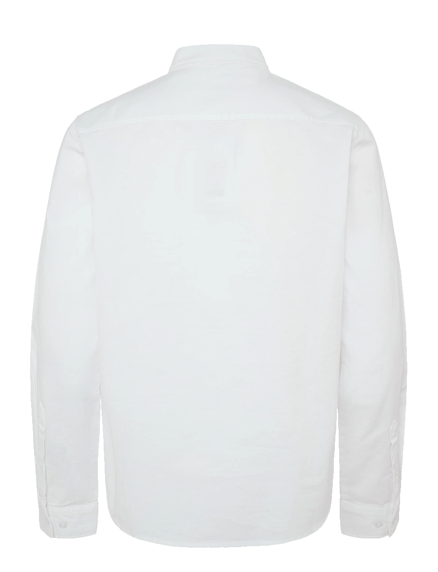 Enkel Studio - Oxford LS shirt ESALFRED - oxford skjorter - white - 1