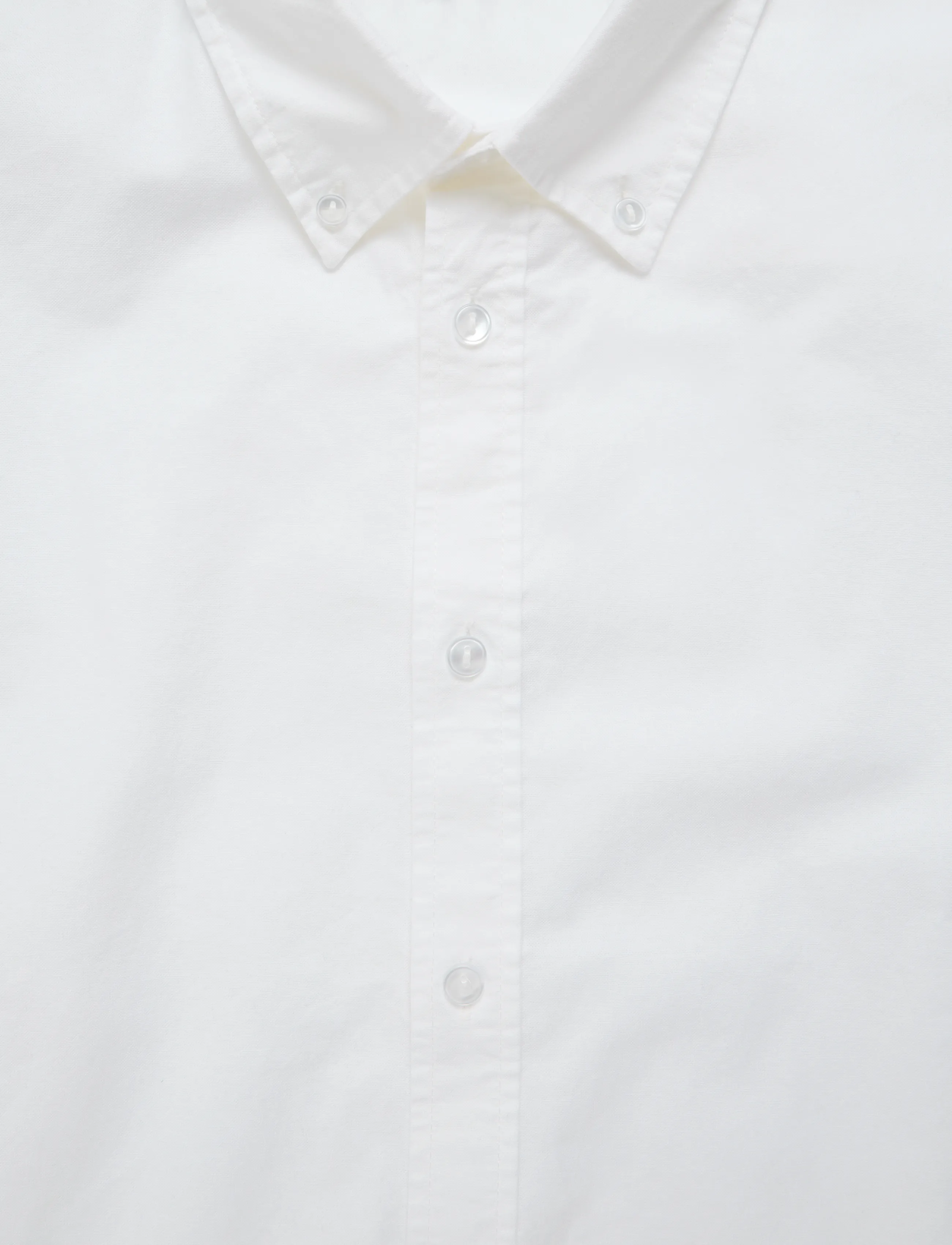 Enkel Studio - Oxford LS shirt ESALFRED - oxford skjorter - white - 3