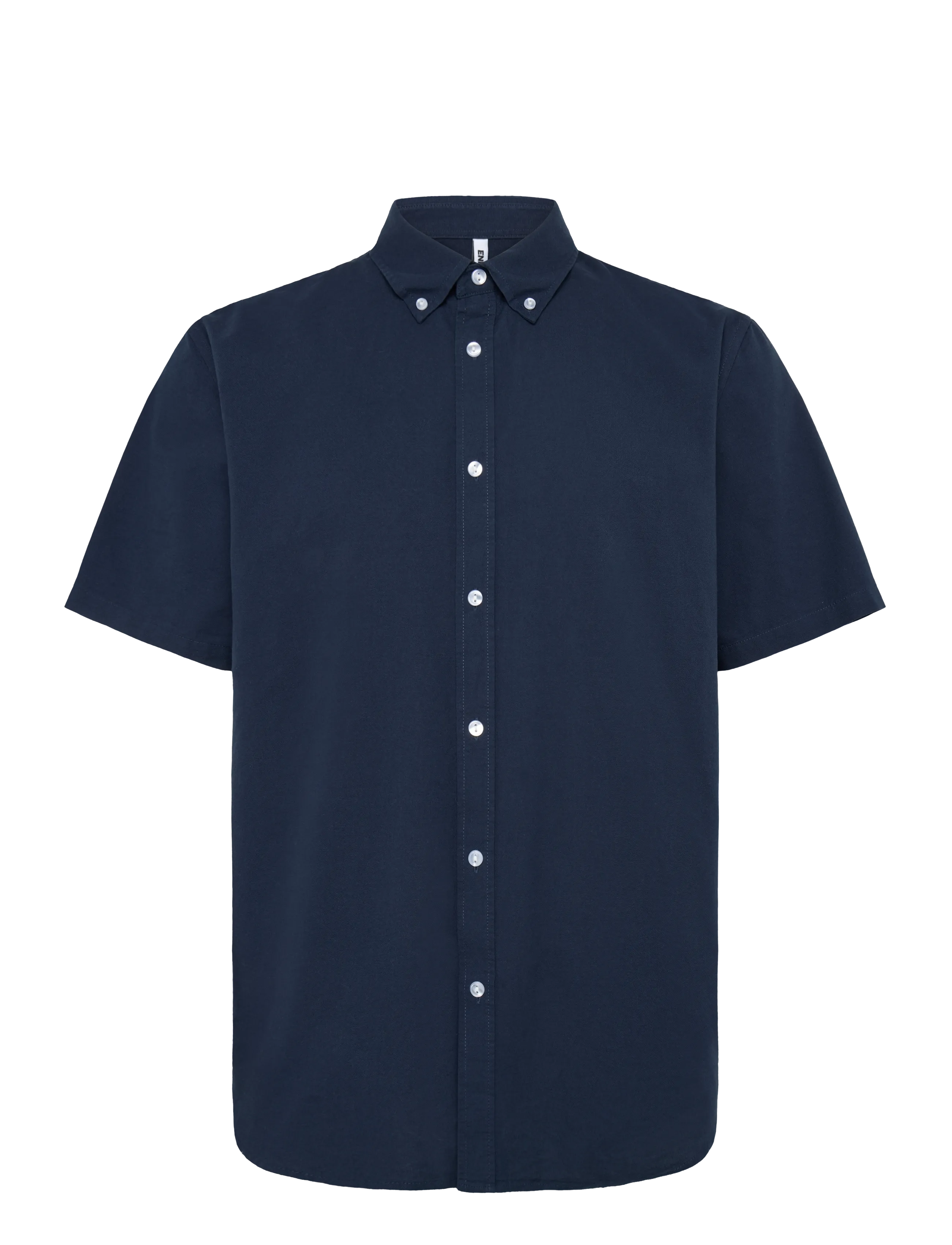 Enkel Studio Oxford SS shirt ESEMIL - Kläder - NAVY / navy