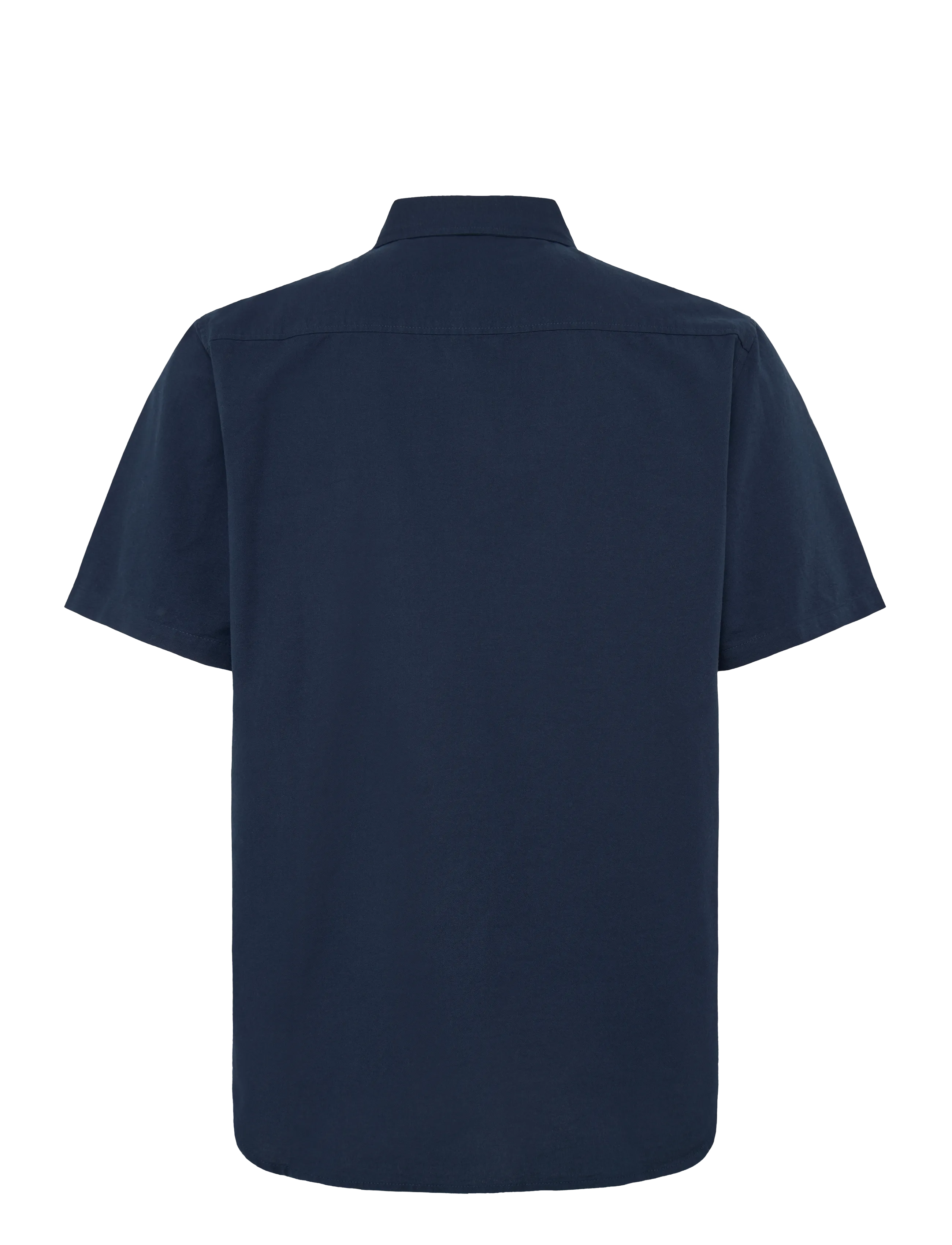 Enkel Studio - Oxford SS shirt ESEMIL - oxford skjorter - navy - 1