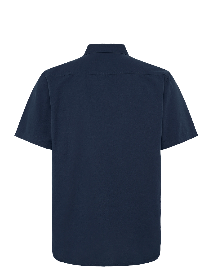 Enkel Studio - Oxford SS shirt ESEMIL - oxford skjorter - navy - 1