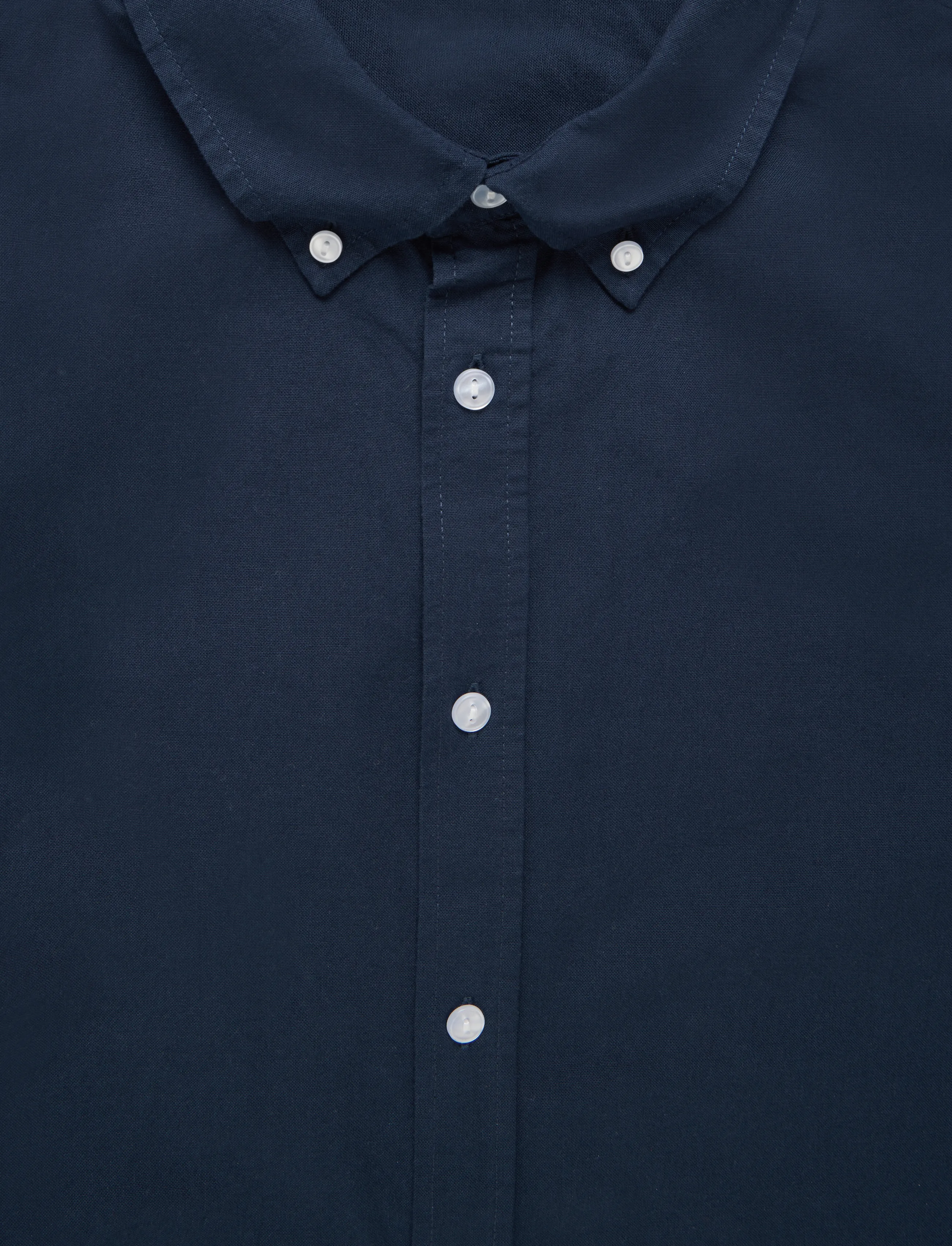 Enkel Studio - Oxford SS shirt ESEMIL - oxford skjorter - navy - 2