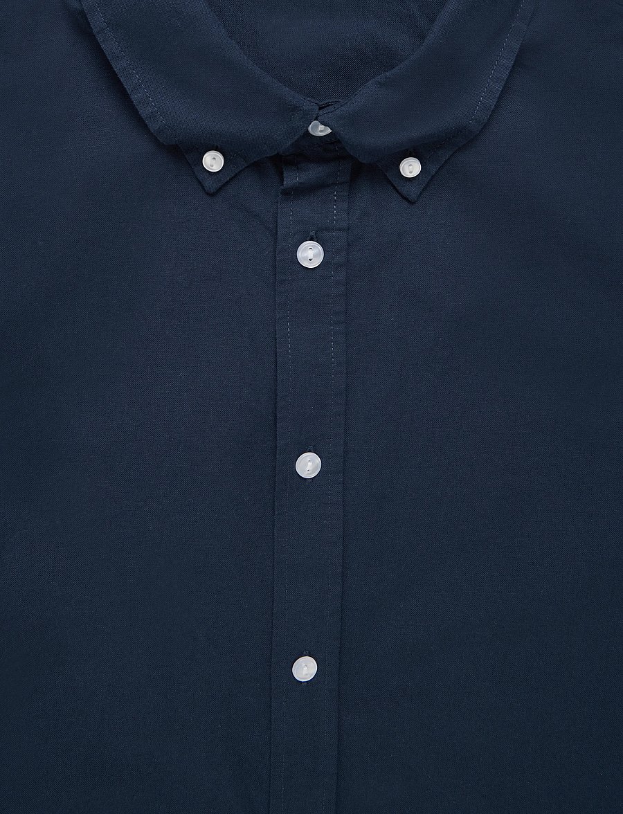 Enkel Studio - Oxford SS shirt ESEMIL - oxford skjorter - navy - 2