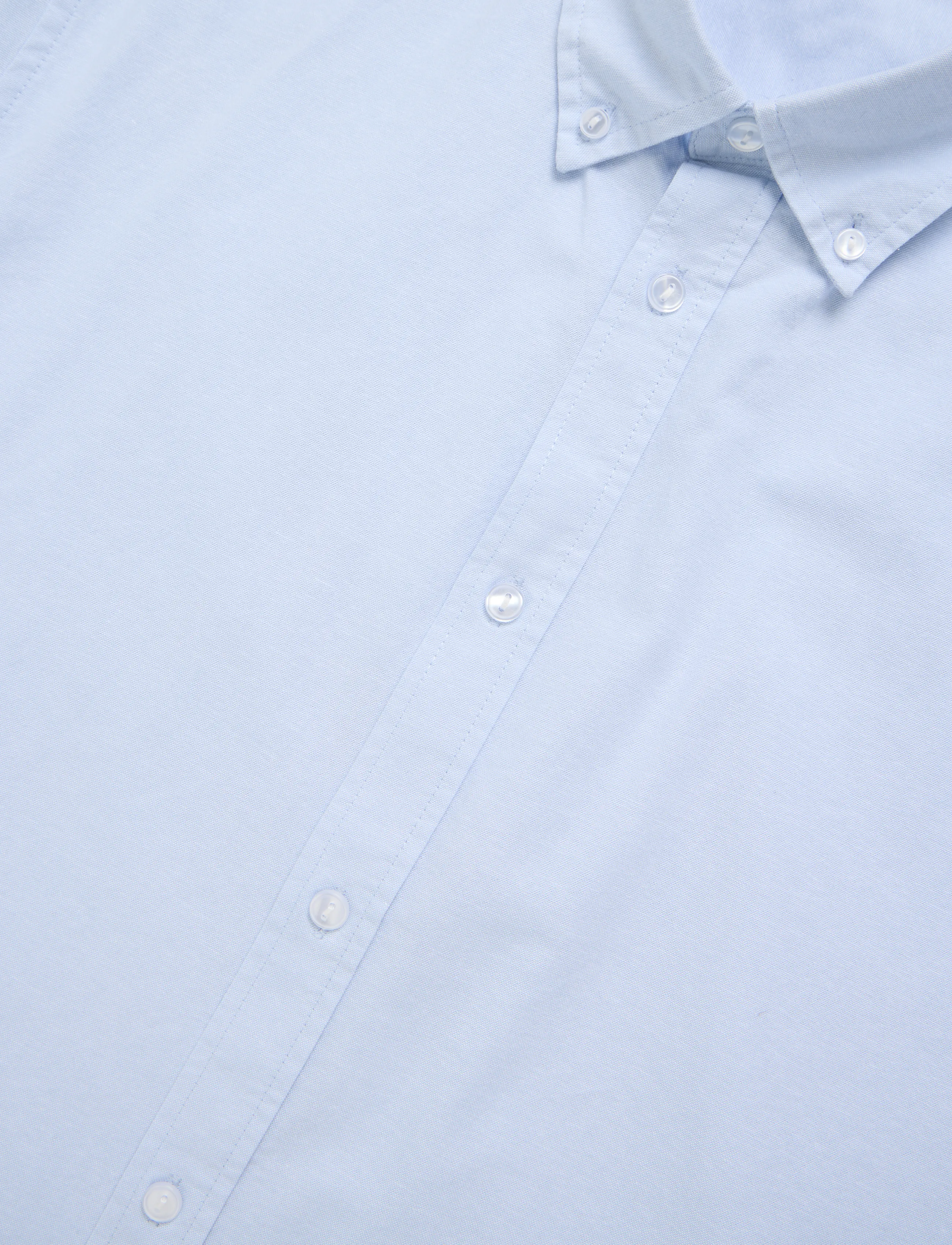 Enkel Studio - Oxford SS shirt ESEMIL - oxford-skjortor - sky blue - 5