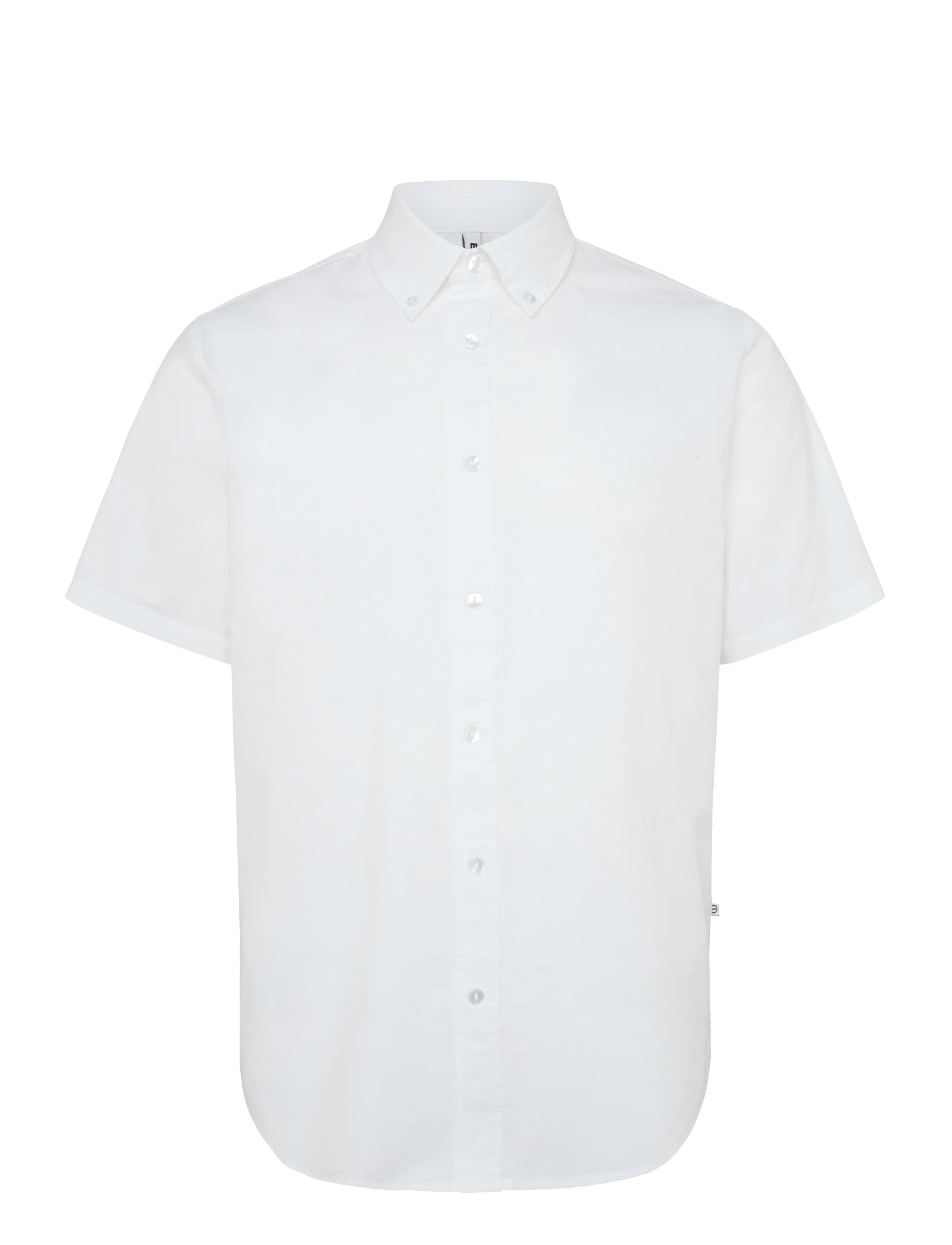 Enkel Studio Oxford SS shirt ESEMIL - Tøj - WHITE / white