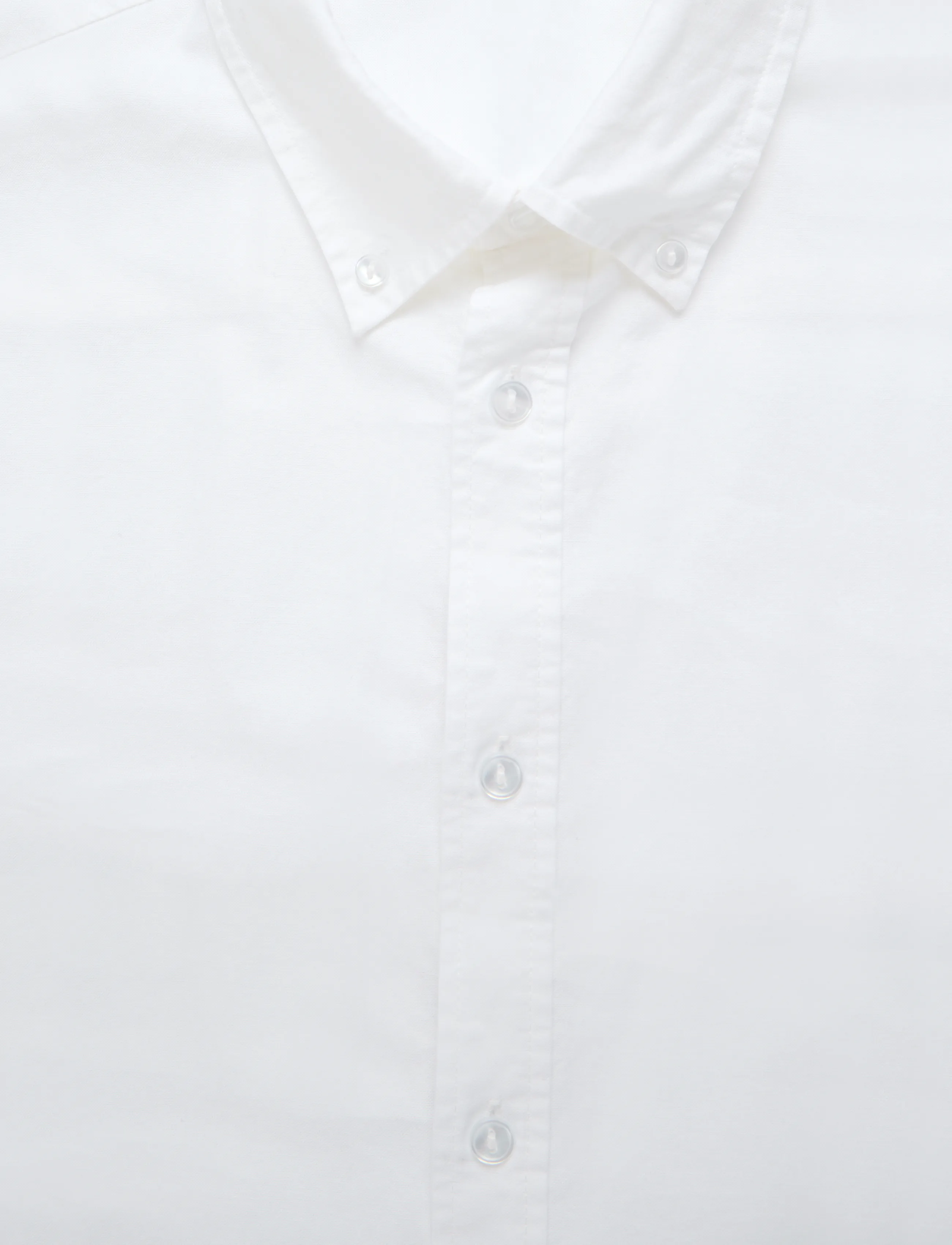 Enkel Studio - Oxford SS shirt ESEMIL - oxford skjorter - white - 2