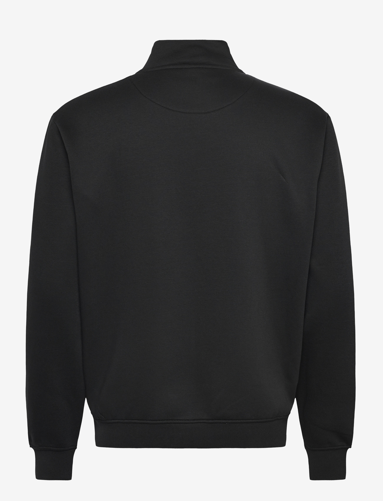 Enkel Studio - Crew neck half zip ESVALDEMAR - sweatshirts - black - 1