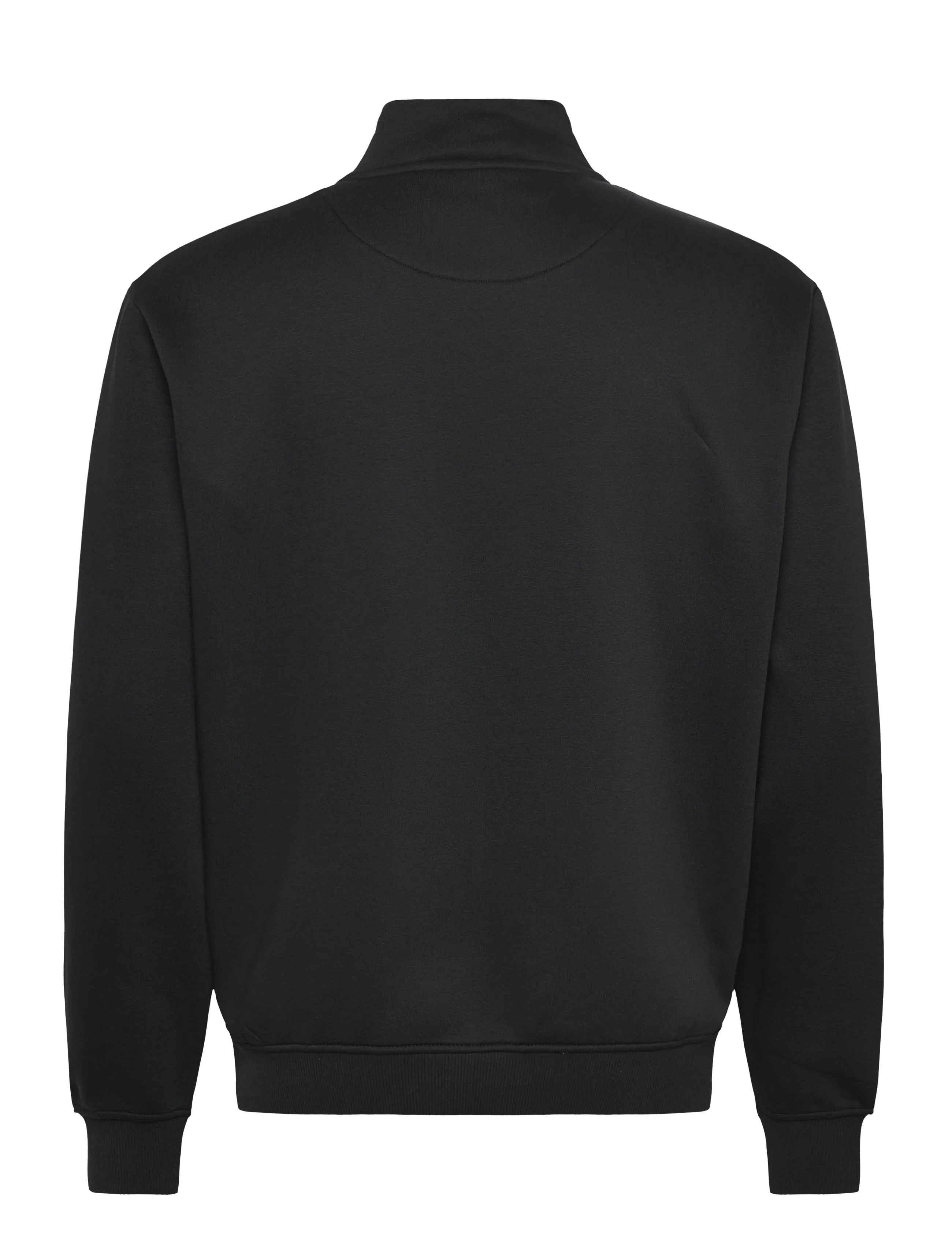 Enkel Studio - Crew neck half zip ESVALDEMAR - sweatshirts - black - 1
