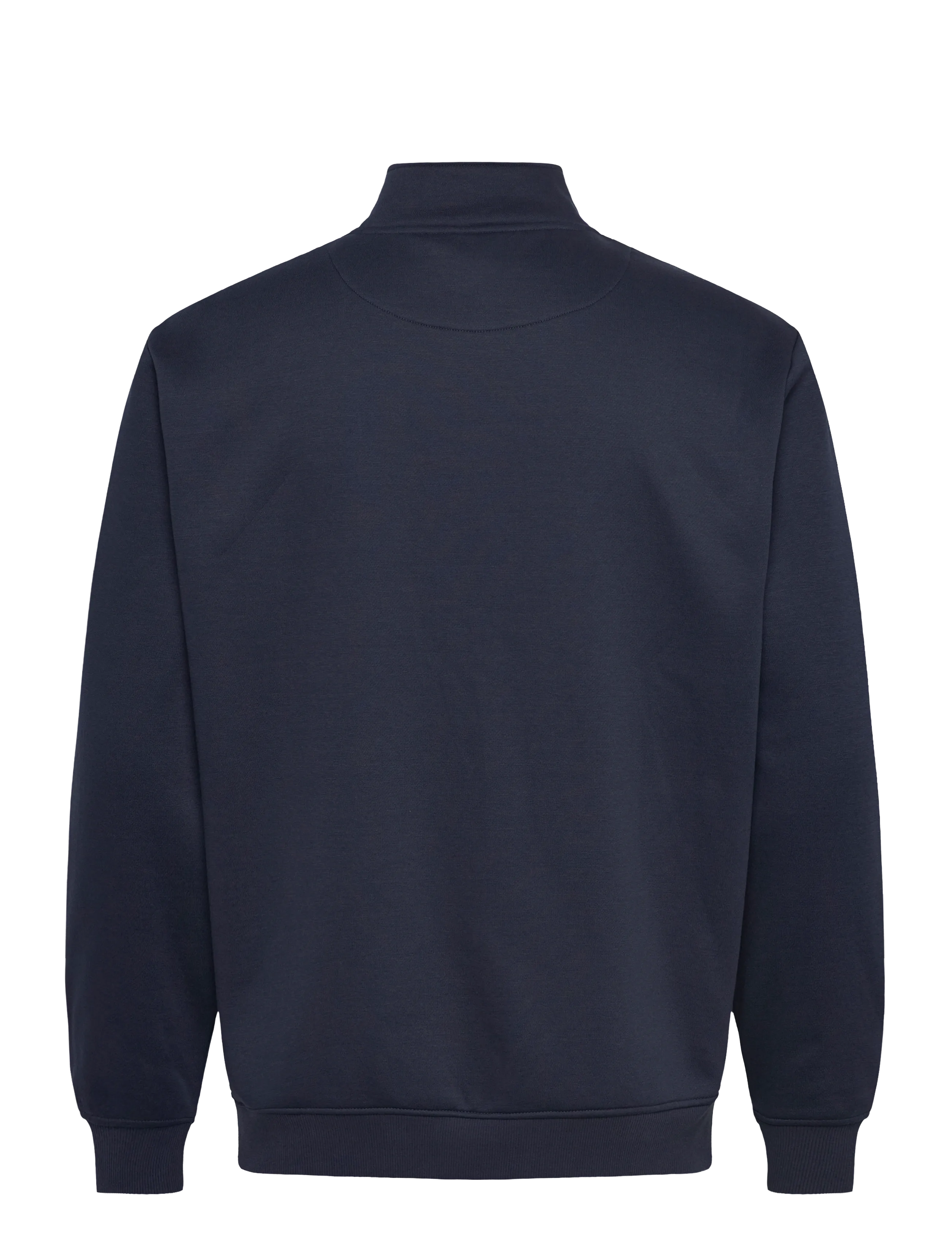Enkel Studio - Crew neck half zip ESVALDEMAR - sweatshirts - navy - 1